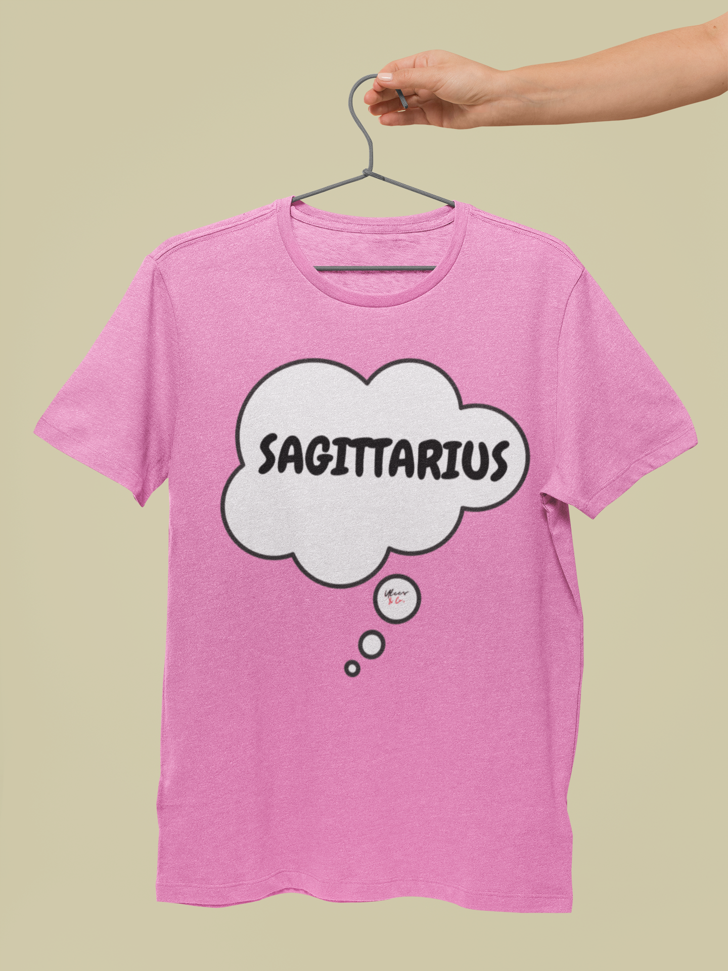 SAGITTARIUS ZODIAC SIGN T-SHIRT IN THOUGHT BUBBLE SAGITTARIUS HOROSCOPE BIRTHDAY SIGN GIFT FOR BIRTHDAY SCORPIO SEASON SAGITTARIUS ASTROLOGY SIGN T SHIRT