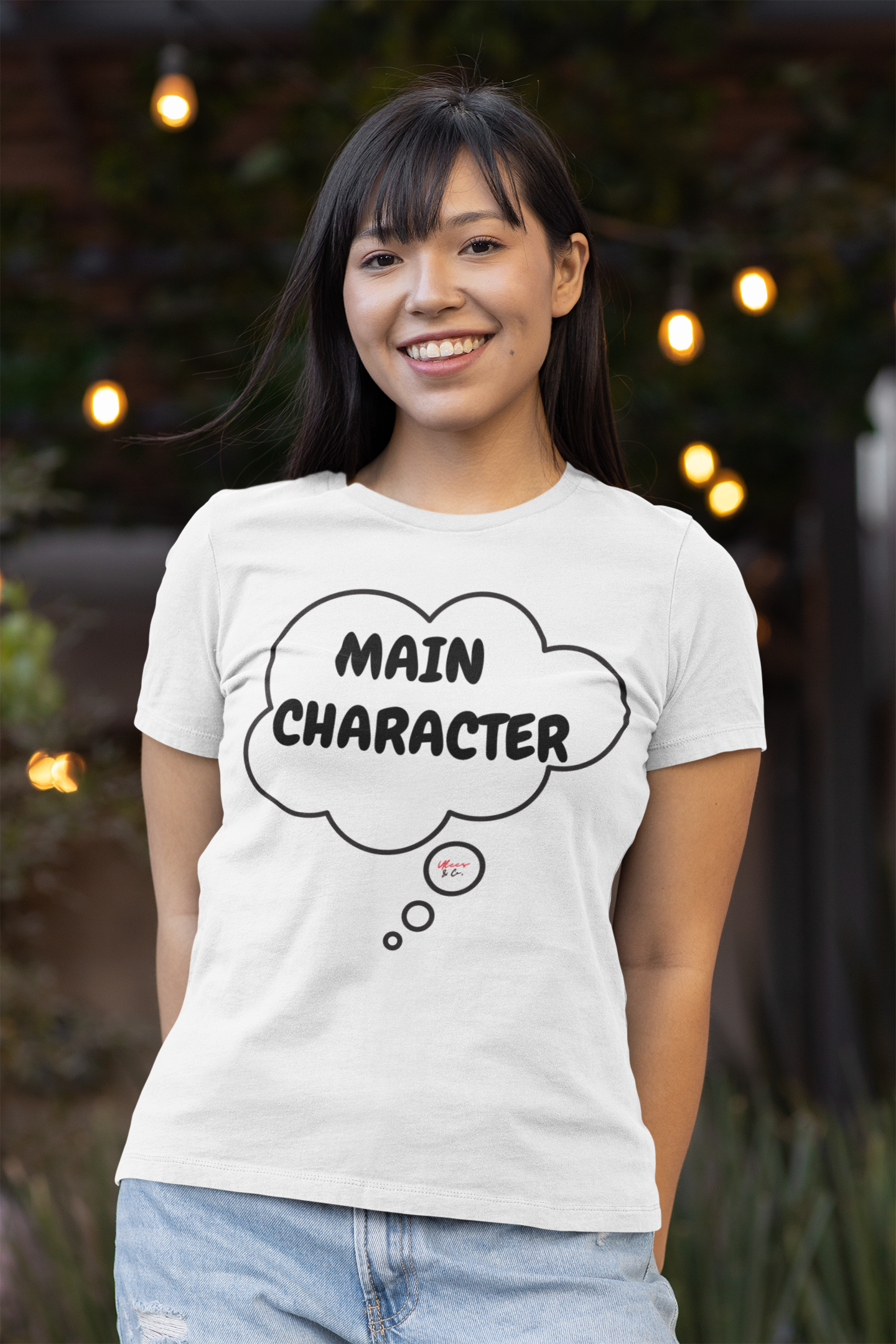 MAIN CHARACTER IN A THOUGHT BUBBLE UNISEX T-SHIRTS FUNNY SAYINGS SHIRTS SARCASTIC TSHIRTS FOR GIFT FOR WOMEN T SHIRT GIFT FOR MEN SARCASM MOTIVATIONAL GIFTS