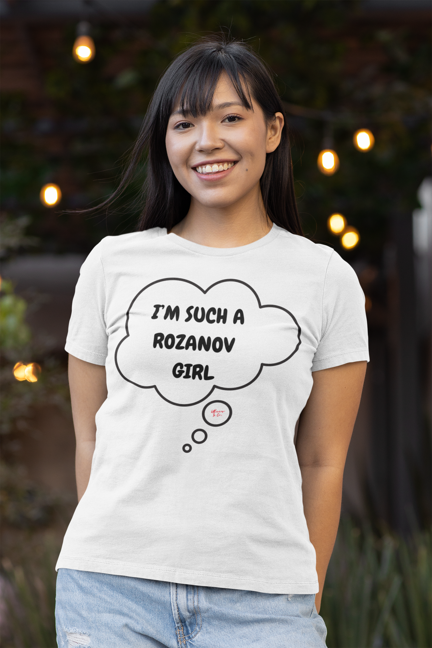 I'M SUCH A ROZANOV GIRL T-SHIRT IN THOUGHT BUBBLE GRAPHIC UNISEX T-SHIRT HEATED RIVALRY GIFT SHIRTS ILYA ROZANOV TEE FOR WOMEN FOR MEN HOCKEY PLAYER SHIRTS FOR GIFTS JERSEY NUMBER T-SHIRT