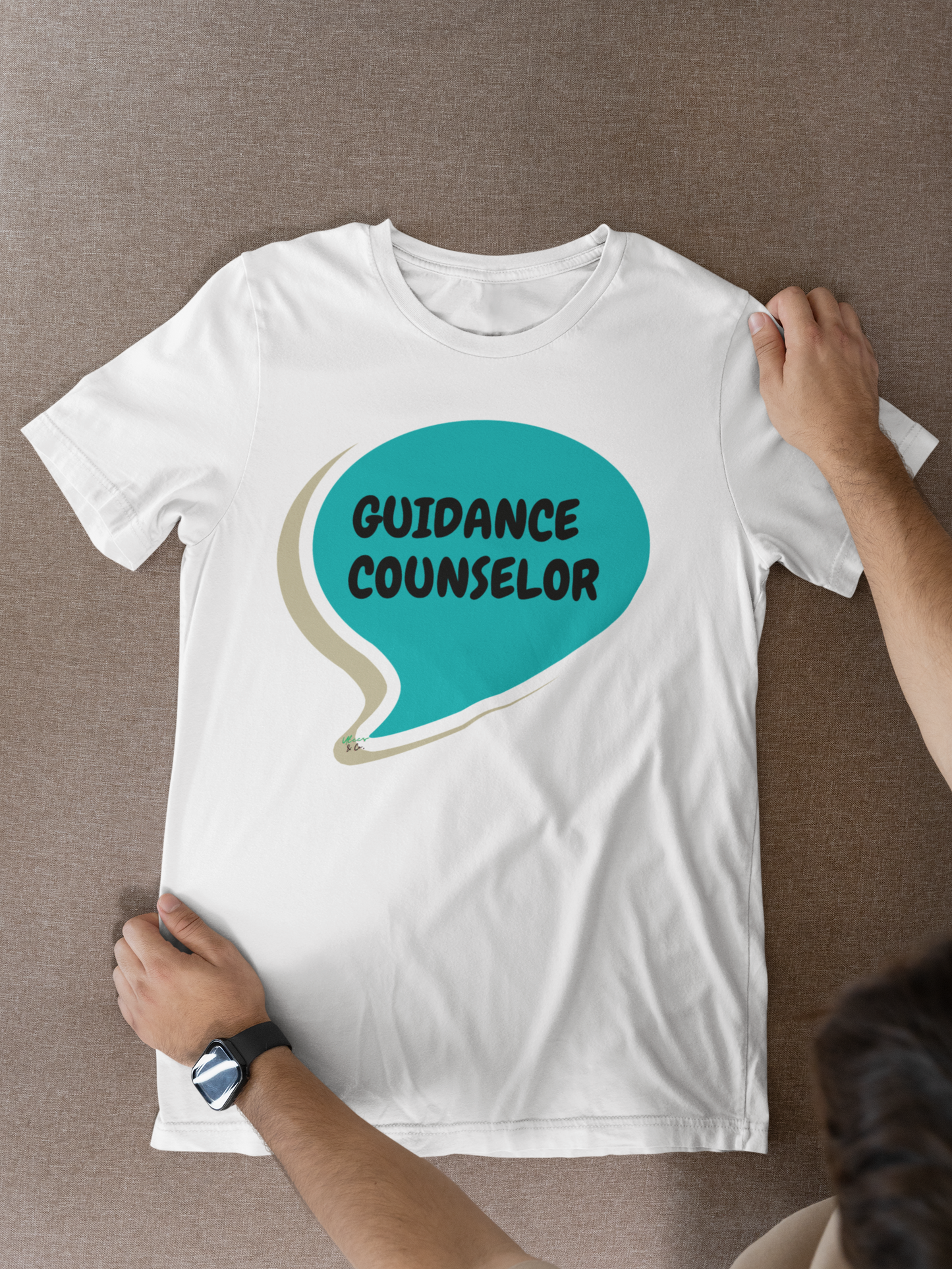 OCCUPATIONAL JOBS T-SHIRT GUIDANCE COUNSELOR JOBS SHIRT IN SPEECH BUBBLE GRAPHIC UNISEX TSHIRT SCHOOL EMPLOYMENT SHIRTS OCCUPATION T-SHIRT JOB SHIRTS GIFTS FOR WOMEN GIFTS FOR MEN OCCUPATION TEE SHIRTS JOBS SHIRTS EDUCATION TEES