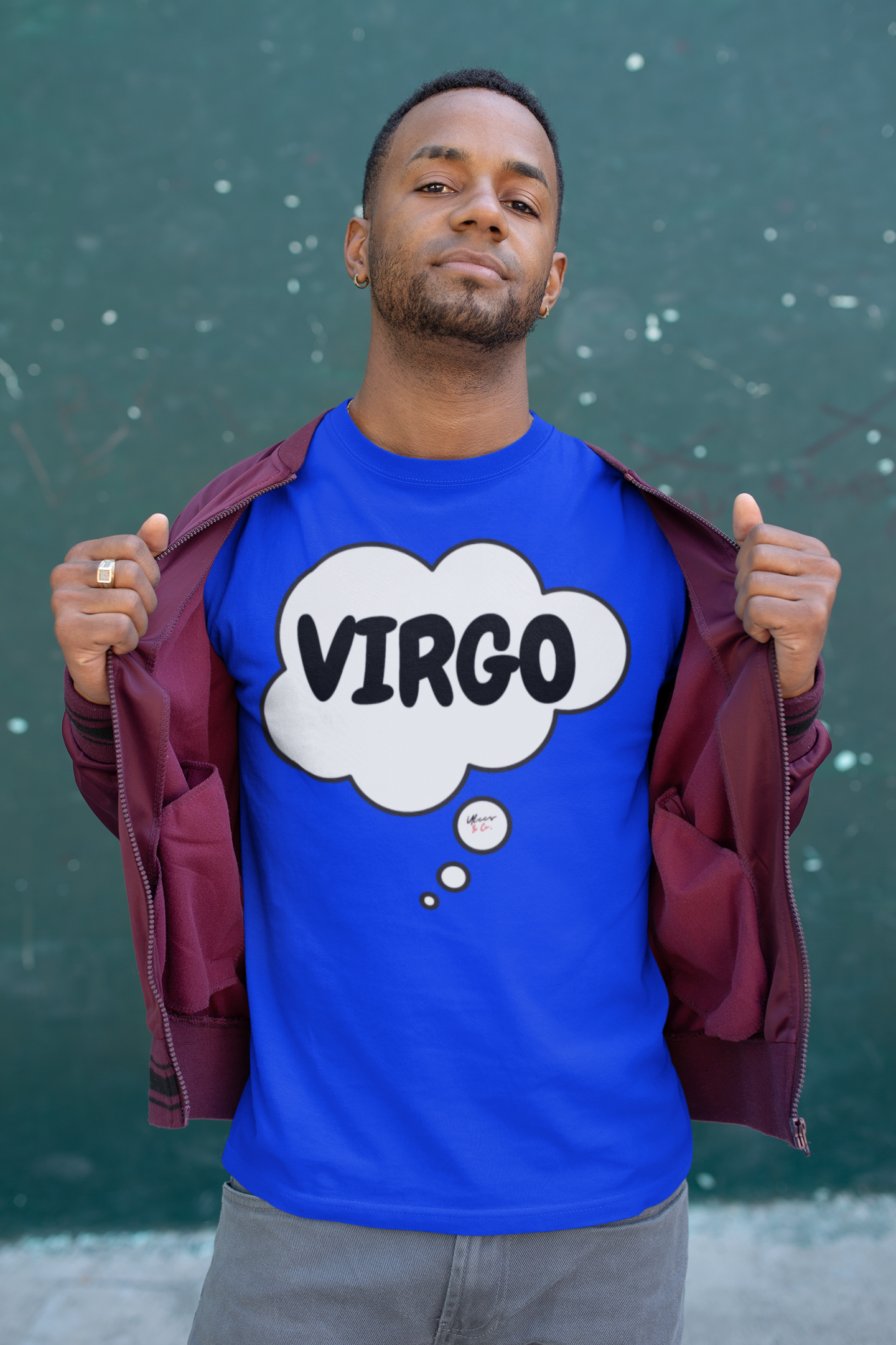 VIRGO ZODIAC SIGN T-SHIRT IN THOUGHT BUBBLE VIRGO HOROSCOPE ASTRONOMY SIGN UNISEX T SHIRT VIRGO BIRTHDAY SIGN VIRGO SEASON TSHIRT GIFT FOR VIRGO