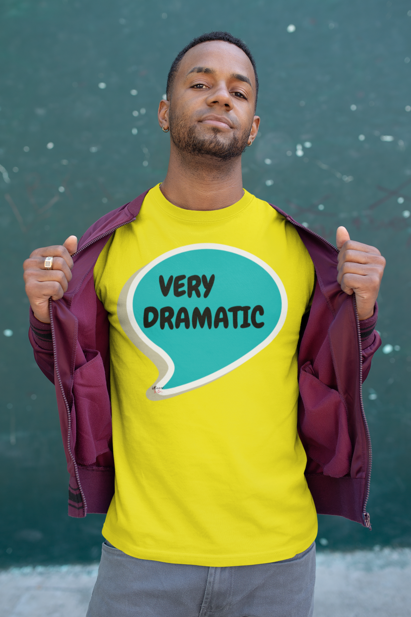 VERY DRAMATIC T-SHIRT IN SPEECH BUBBLE UNISEX TSHIRT FUNNY SAYINGS T SHIRT SARCASTIC SAYINGS T-SHIRT SARCASM TEES