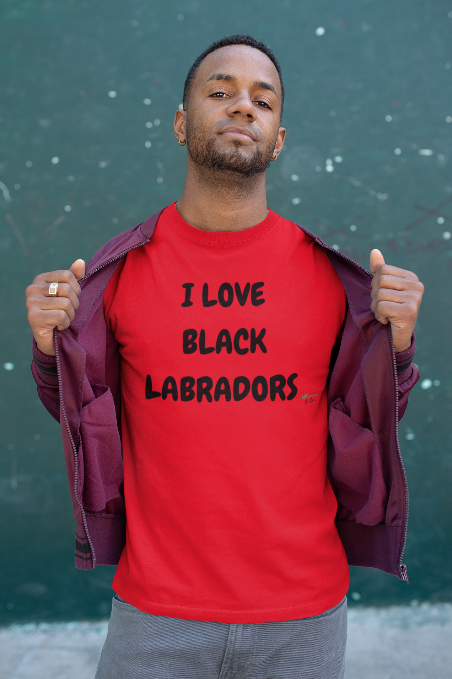 I LOVE BLACK LABRADORS T-SHIRT UNIQUE GRAPHIC UNISEX TEXT ONLY DESIGN SHIRT STREETWEAR FASHION PET GIFTS DOG MOM TEE SHIRTS FOR WOMEN DOG DAD GIFT FOR MEN CLOTHING BRAND PET PARENTS