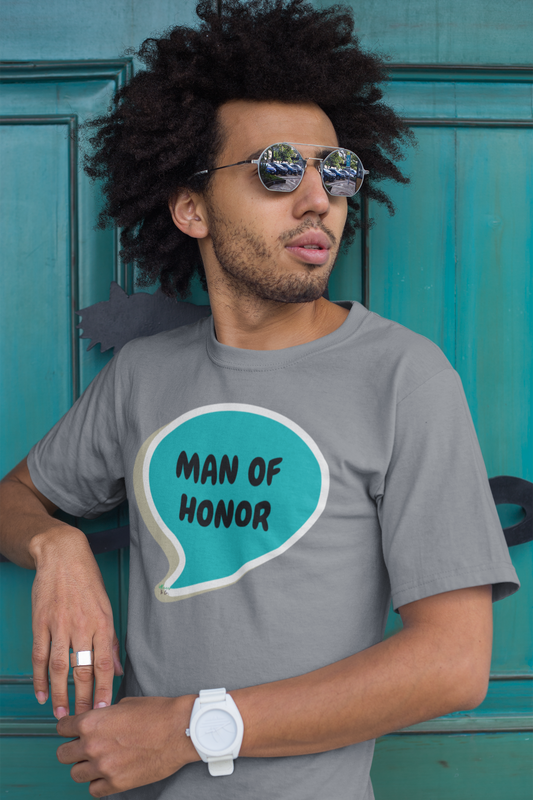 MAN OF HONOR WEDDING GIFT T-SHIRTS SIBLING GIFTS FOR WEDDING GIFT FOR GROOMSMAN GROOM GIFT FOR BEST MAN IN SPEECH BUBBLE UNISEX GIFT FOR BACHELOR GIFT FOR BACHLOR PARTY GIFT FOR WEDDING PARTY