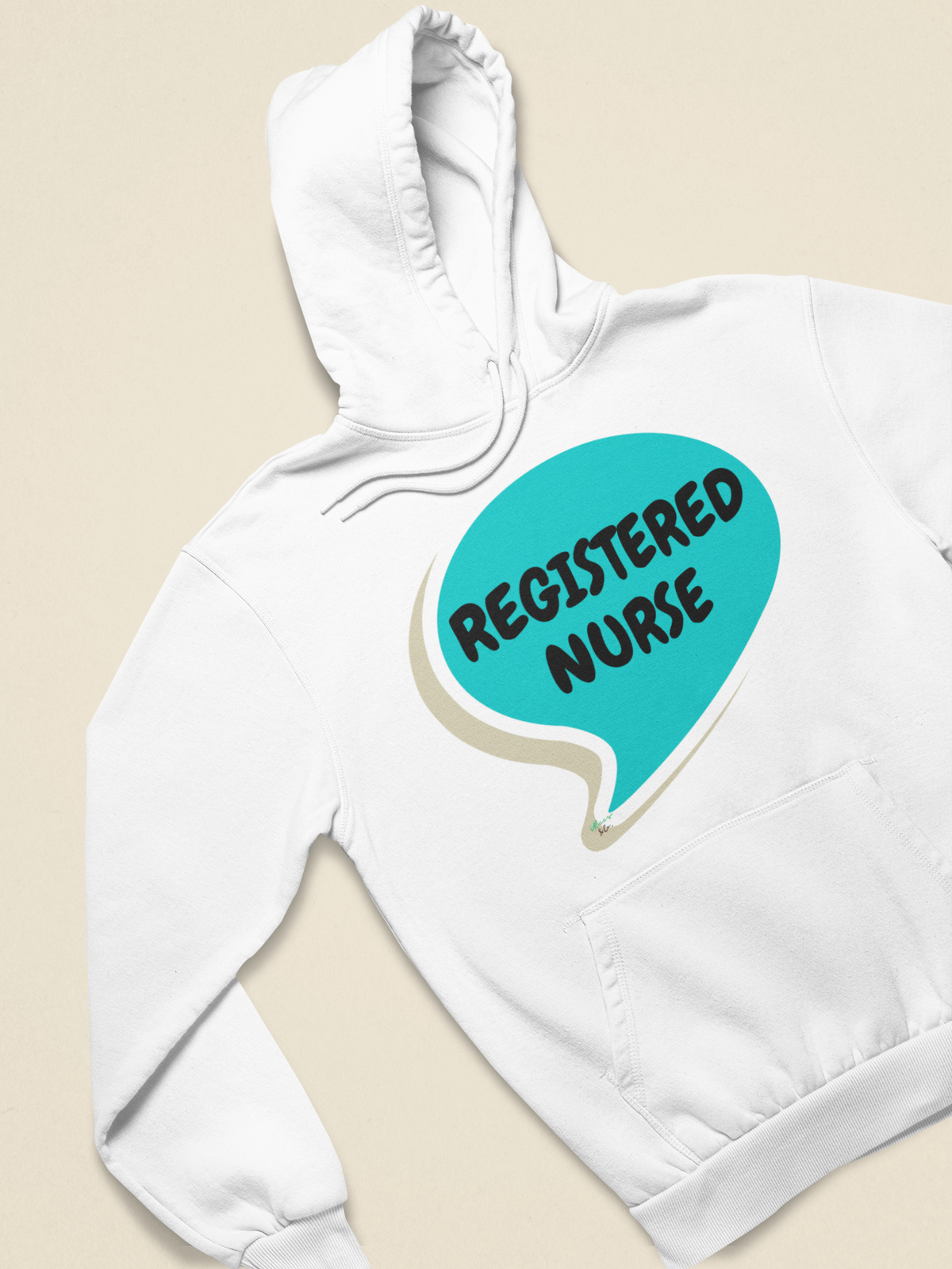 REGISTERED NURSE HOODIE IN SPEECH BUBBLE GRAPHIC HOODIE UNISEX PULLOVER HOODIE OCCUPATION UNISEX HOODIE JOB HOODIES GIFTS FOR WOMEN GIFTS FOR MEN OCCUPATION