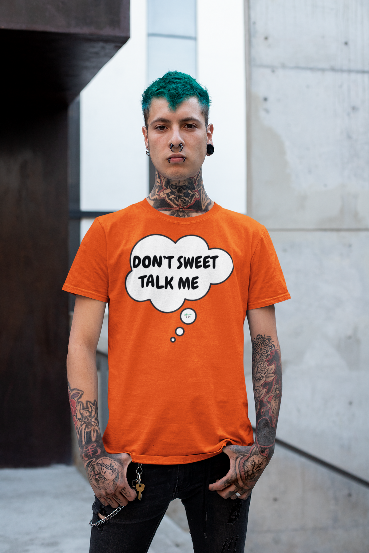 DON'T SWEET TALK ME T-SHIRT UNIQUE GRAPHIC UNISEX IN THOUGHT BUBBLE DESIGN SHIRT CASUAL STREETWEAR FASHION FUNNY SAYINGS TEES SARCASTIC TEES BIRTHDAY GIFTS WOMEN SHIRTS FOR MEN