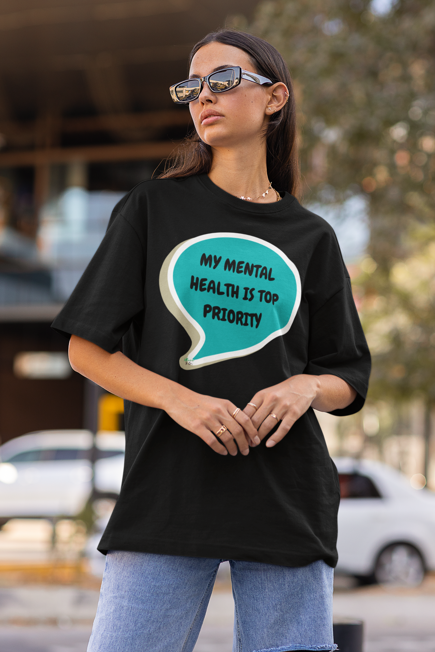 MY MENTAL HEALTH IS TOP PRIORITY T-SHIRT IN SPEECH BUBBLE UNISEX TSHIRT FUNNY SAYINGS T SHIRT SARCASTIC SAYINGS T-SHIRT SARCASM TEES
