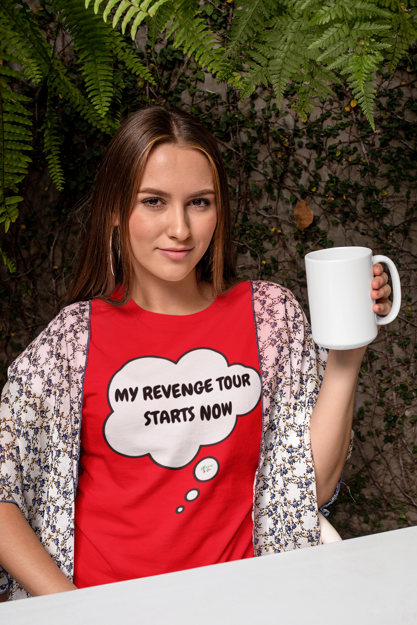 MY REVENGE TOUR STARTS NOW  T-SHIRT IN THOUGHT BUBBLE UNISEX TSHIRT FUNNY SAYINGS T SHIRT SARCASTIC SAYINGS T-SHIRT SARCASM TEES