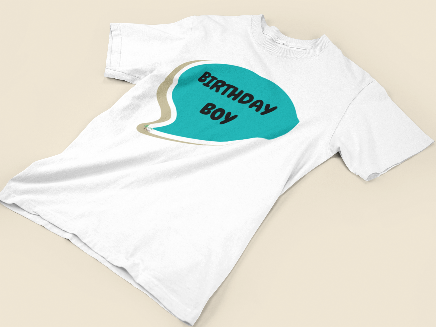 BIRTHDAY BOY T-SHIRT IN SPEECH BUBBLE BIRTHDAY CELEBRATION FOR MEN GIFT FOR MEN HAPPY BIRTHDAY TSHIRT