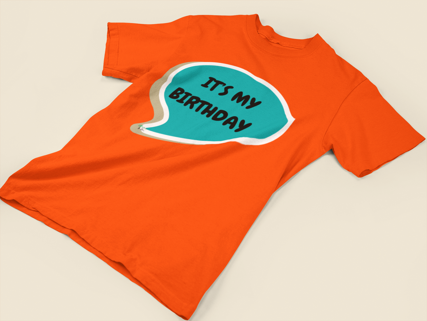 IT'S MY BIRTHDAY T-SHIRT IN SPEECH BUBBLE UNISEX T SHIRT TO CELEBRATE YOUR BIRTHDAY GIFT FOR MEN GIFT FOR WOMEN