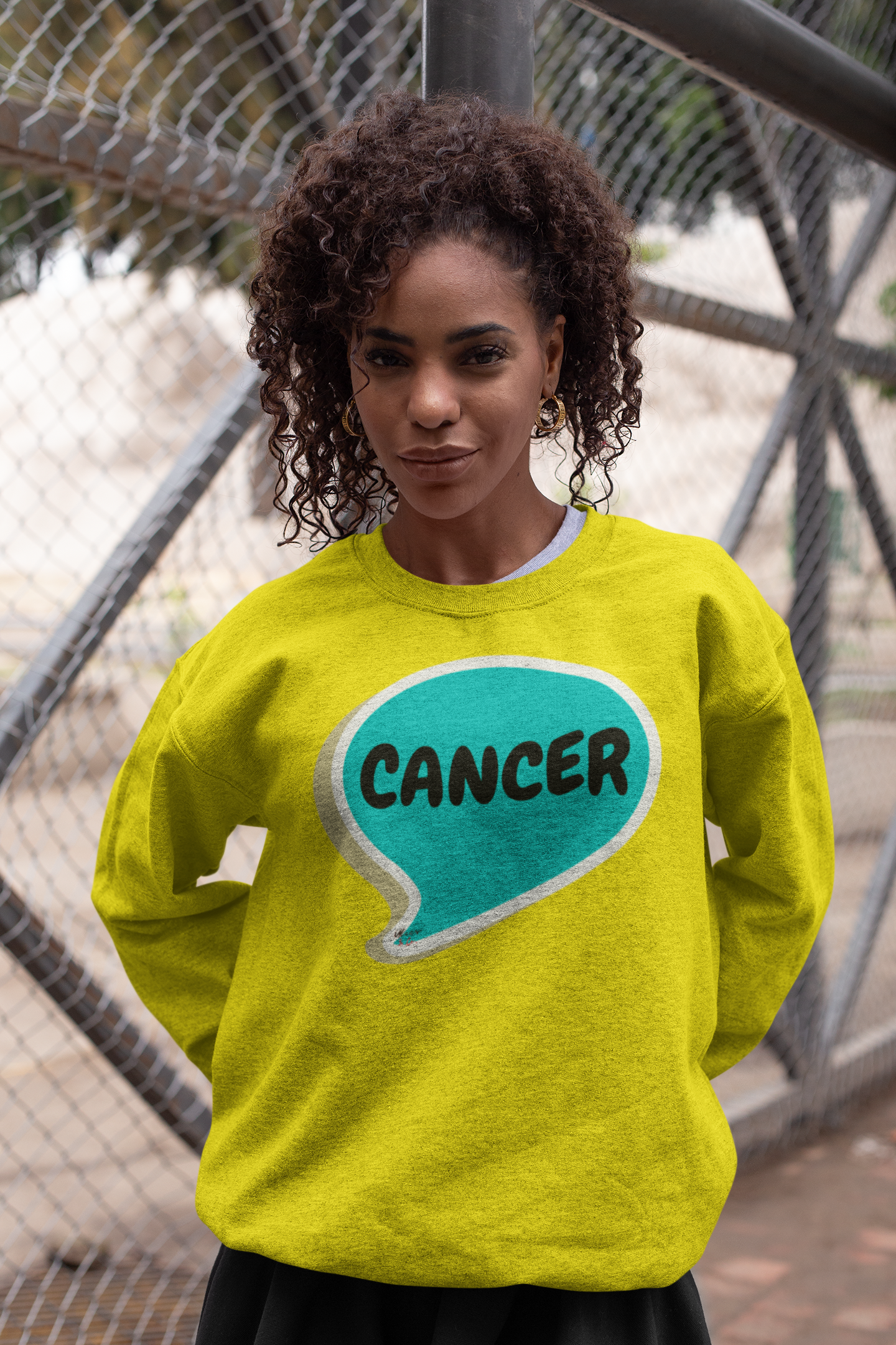 CANCER ZODIAC SIGN IN SPEECH BUBBLE CREWNECK UNISEX PULLOVER SWEATSHIRT CONSTELLATION SIGN ASTRONOMY SWEATERS FOR WOMEN HOROSCOPE CANCER SIGN SWEATSHIRT FOR MEN GIFT