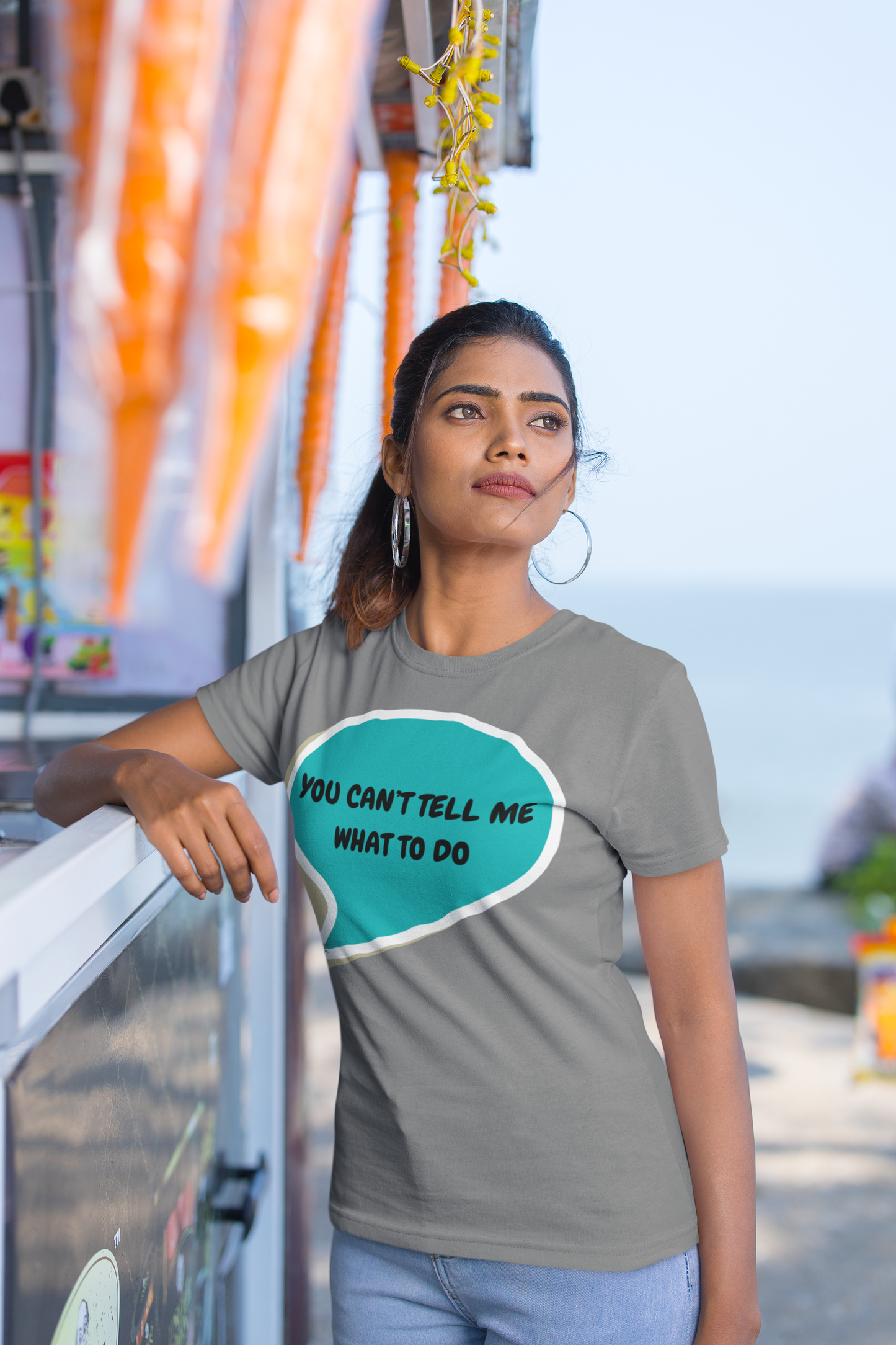 YOU CAN'T TELL ME WHAT TO DO T-SHIRT IN SPEECH BUBBLE UNISEX TSHIRT FUNNY SAYINGS T SHIRT SARCASTIC SAYINGS T-SHIRT