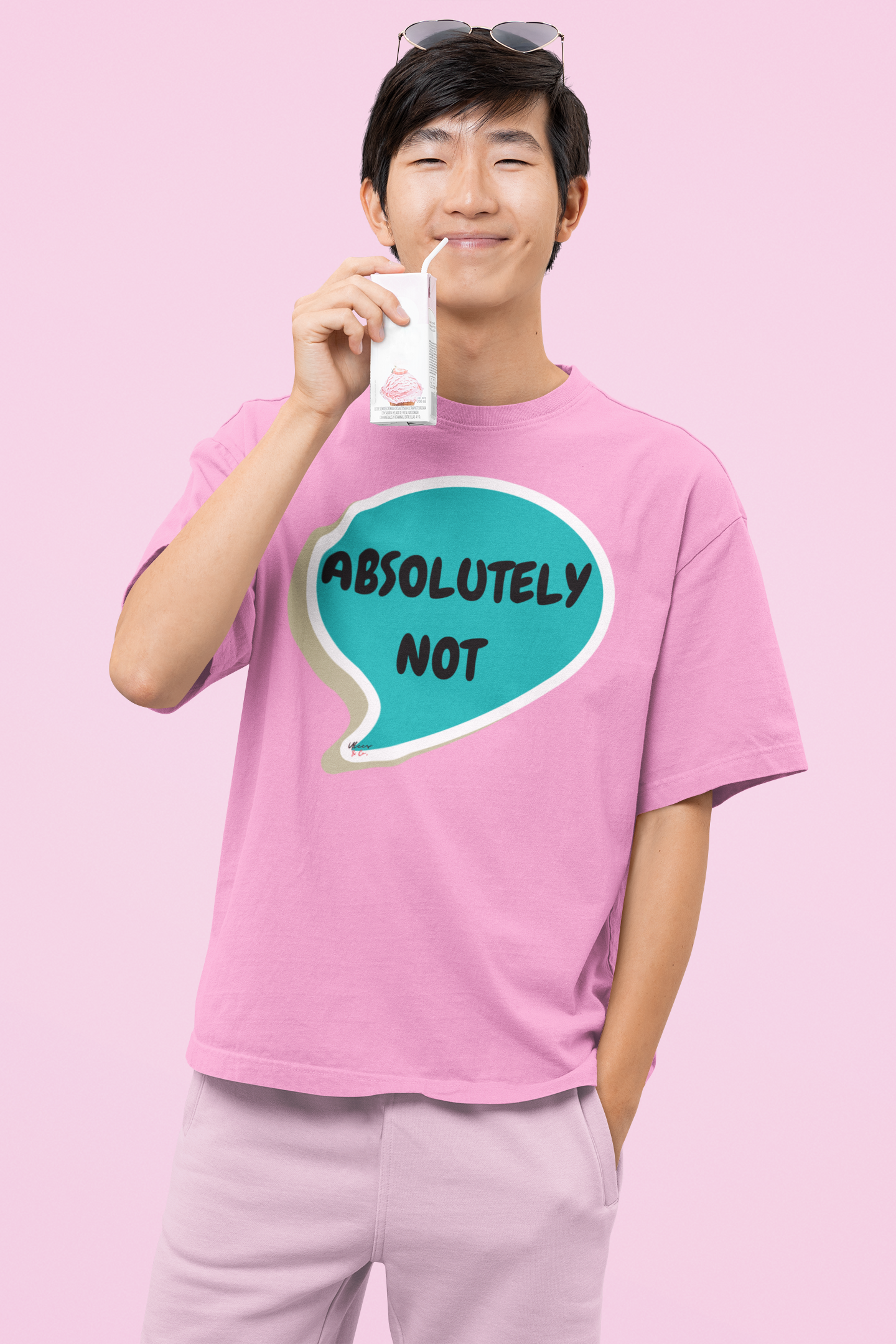 ABSOLUTELY NOT T-SHIRT IN SPEECH BUBBLE UNISEX T-SHIRT SARCASTIC SAYINGS TSHIRT FUNNY SAYINGS T SHIRT