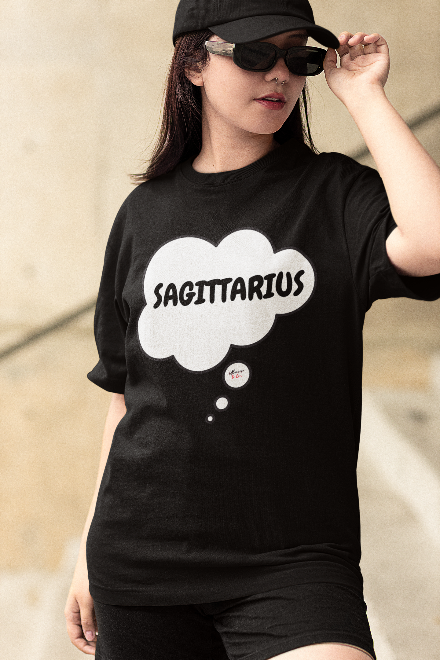 SAGITTARIUS ZODIAC SIGN T-SHIRT IN THOUGHT BUBBLE SAGITTARIUS HOROSCOPE BIRTHDAY SIGN GIFT FOR BIRTHDAY SCORPIO SEASON SAGITTARIUS ASTROLOGY SIGN T SHIRT