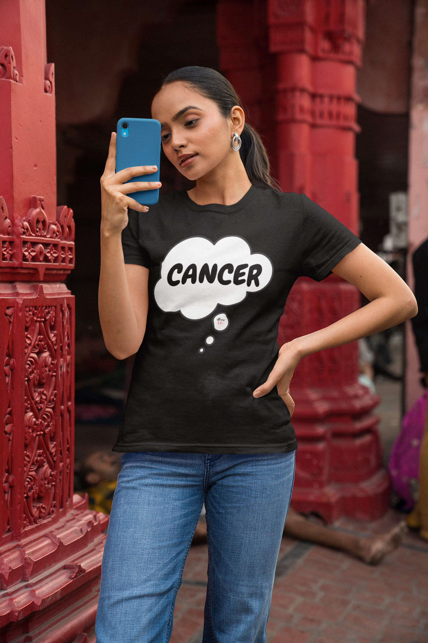 CANCER ZODIAC SIGN T-SHIRT IN THOUGHT BUBBLE CANCER HOROSCOPE ZODIAC SIGN BIRTHDAY SIGN TSHIRT