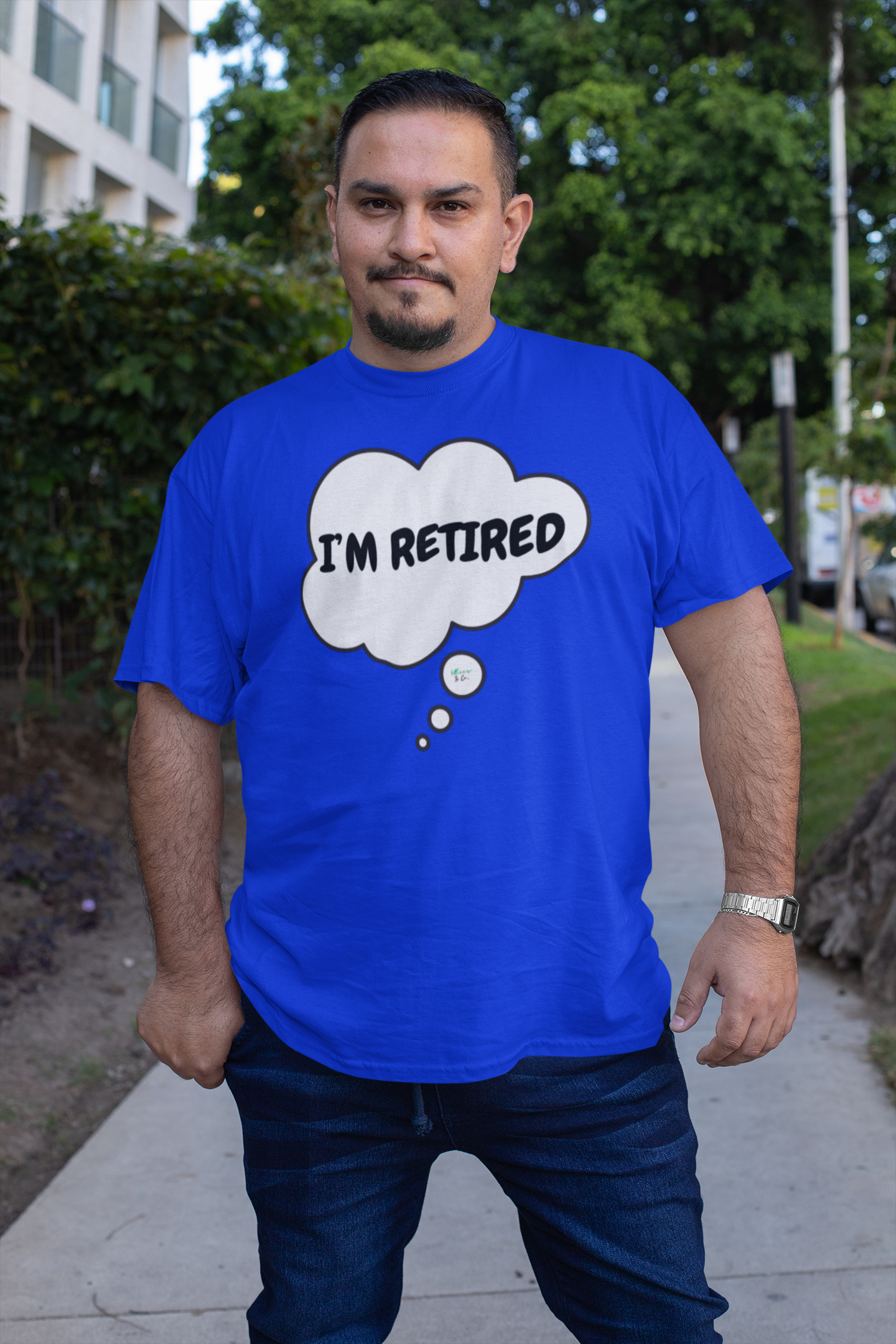 RETIRED T-SHIRT UNIQUE GRAPHIC UNISEX THOUGHT BUBBLE SHIRT STREETWEAR FASHION RETIRED GIFTS TEES RETIREMENT TEES T-SHIRT RETIREMENT GIFTS SHIRTS FOR WOMEN GIFT FOR MEN CONGRATULATIONS GIFTS