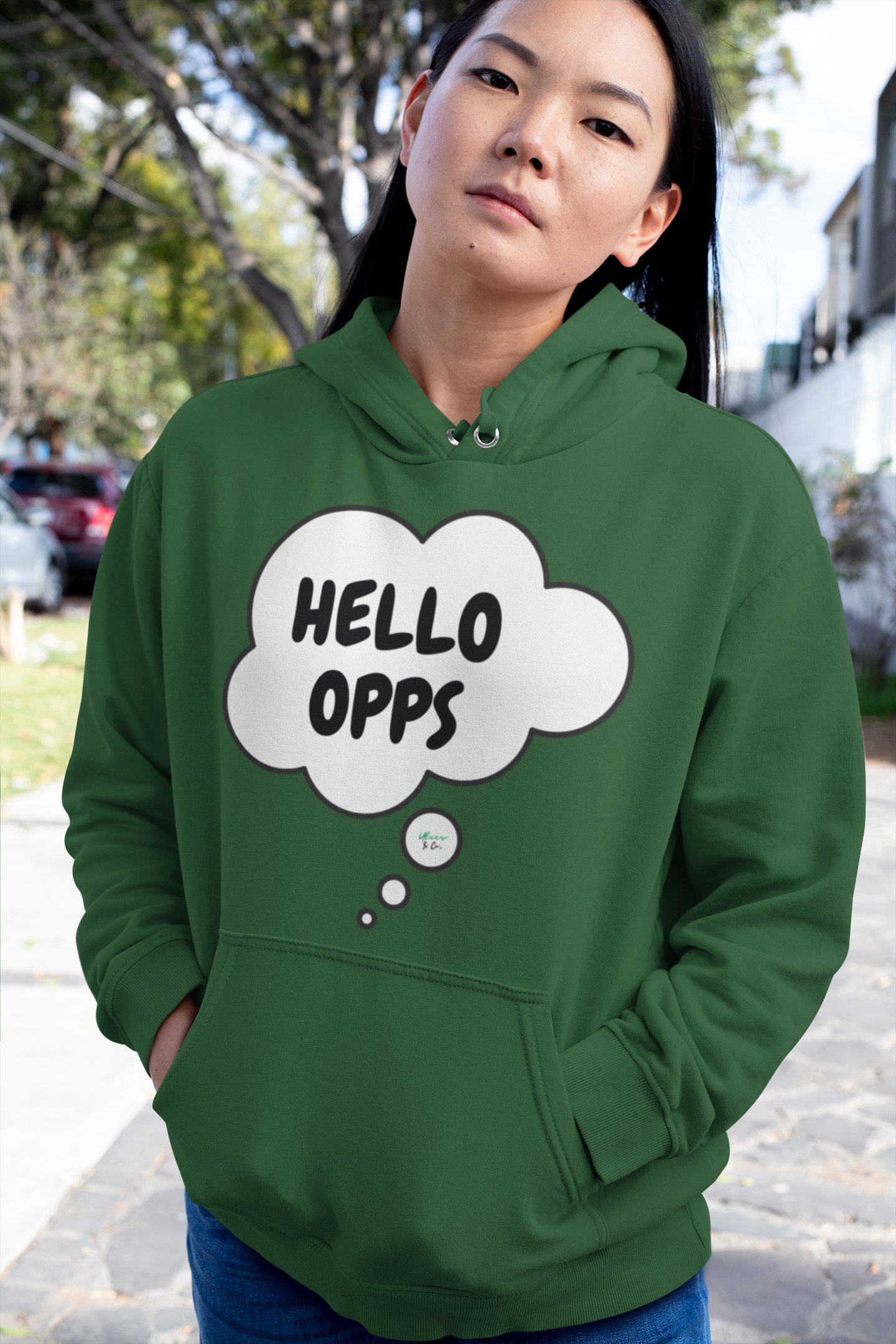 HELLO OPPS PULLOVER HOODIE OPPONENTS HOODIES TO ADDRESS HATERS STREETWEAR THOUGHT BUBBLE UNISEX PULLOVER HOODIE GIFT IDEAS HOODIE FOR WOMEN PULLOVER HOODIE FOR MEN FUNNY SAYINGS HOODIE SARCASTIC SAYINGS HOODIES