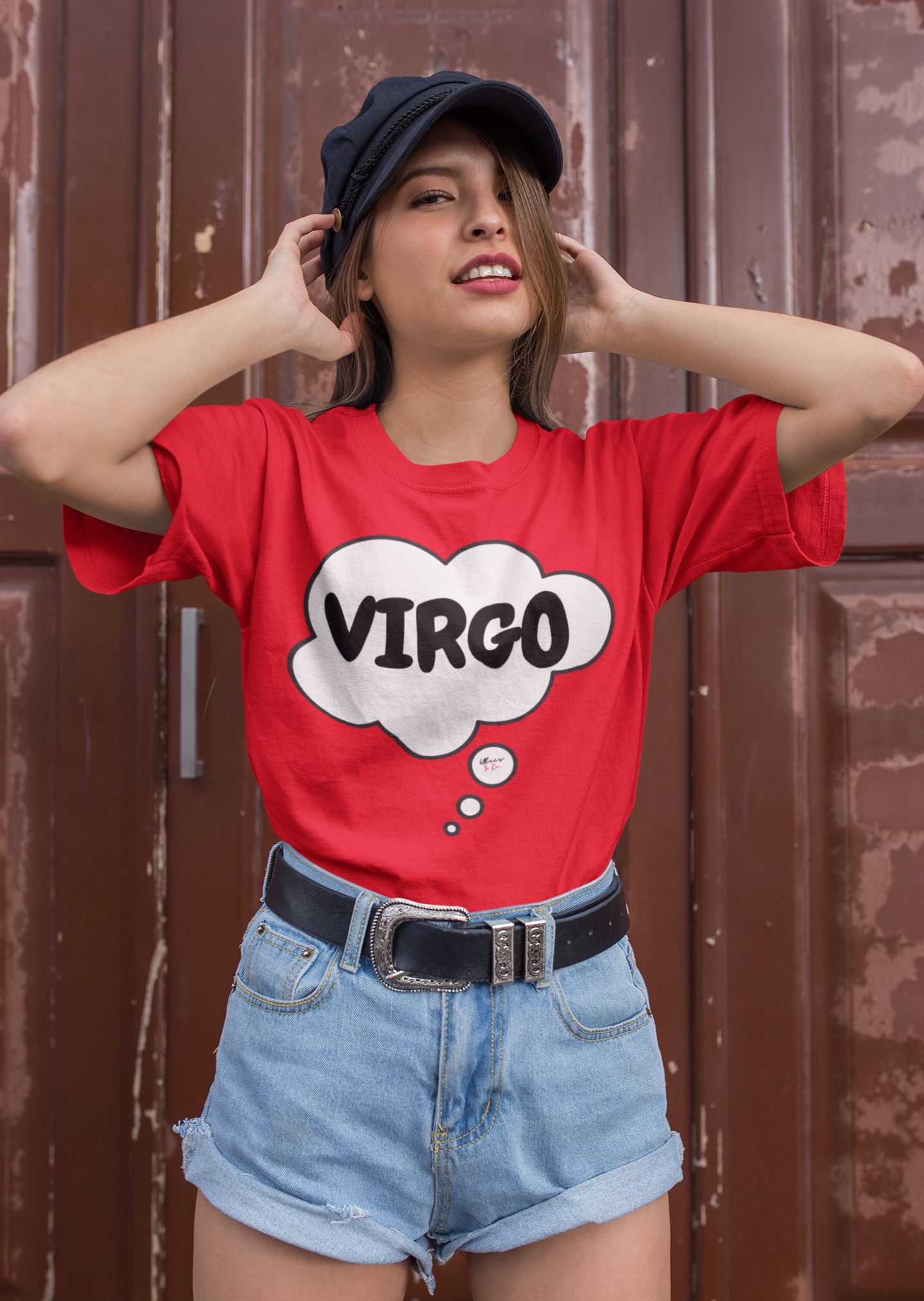 VIRGO ZODIAC SIGN T-SHIRT IN THOUGHT BUBBLE VIRGO HOROSCOPE ASTRONOMY SIGN UNISEX T SHIRT VIRGO BIRTHDAY SIGN VIRGO SEASON TSHIRT GIFT FOR VIRGO