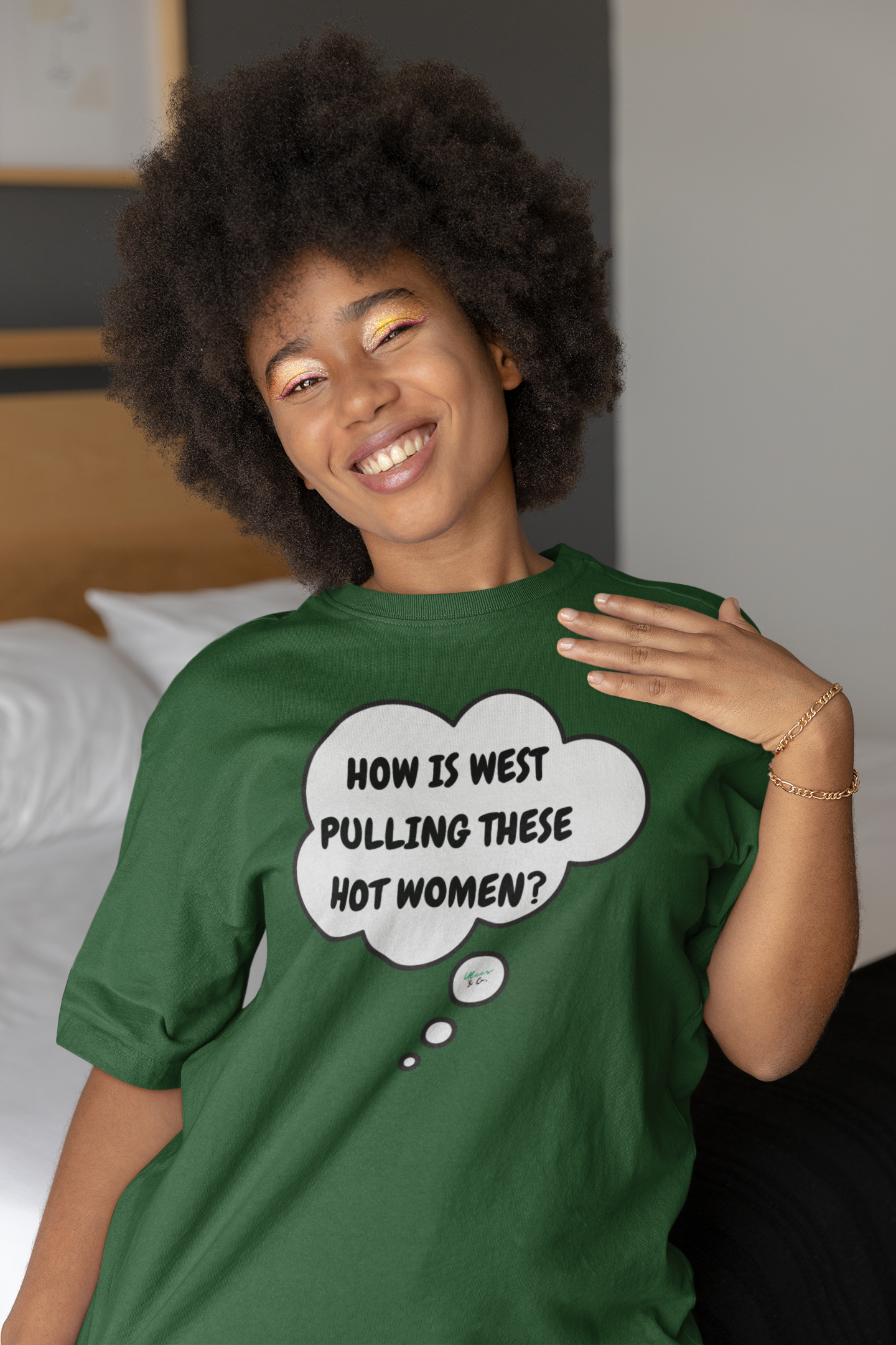 HOW IS WEST PULLING THESE HOT WOMEN ? T-SHIRT SUMMER HOUSE INSPIRED TEES IN THOUGHT BUBBLE BRAVO DRAMA TEE SHIRTS UNIQUE GRAPHIC UNISEX T-SHIRTS GIFT FOR CIARA MILLER AMANDA BATULA WEST WILSON MEN GIFT FOR WOMEN TEE FOR MEN