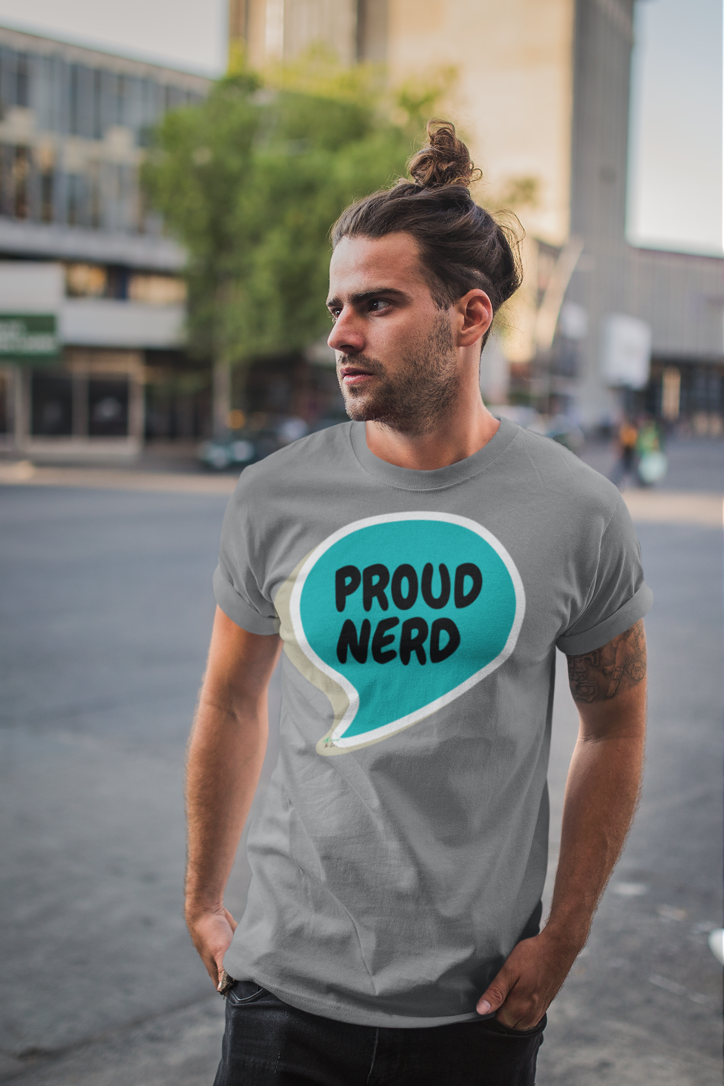 PROUD NERD T-SHIRT IN SPEECH BUBBLE UNISEX TSHIRT FUNNY SAYINGS T SHIRT SARCASTIC SAYINGS T-SHIRT SARCASM TEES