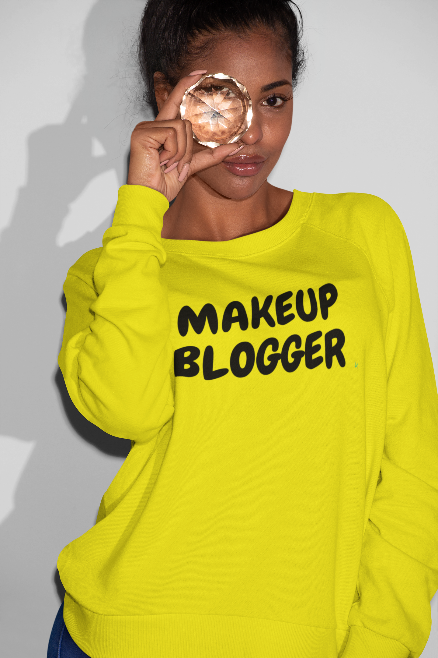 MAKEUP BLOGGER SWEATSHIRT IN IN TEXT ONLY GRAPHIC UNISEX CREWNECK PULLOVER SWEATSHIRT FUNNY SAYINGS FOODIE SWEATSHIRTS SWEATER SARCASTIC SAYINGS SWEATSHIRTS FOR WOMEN SWEATSHIRTS FOR MEN GIFT IDEAS