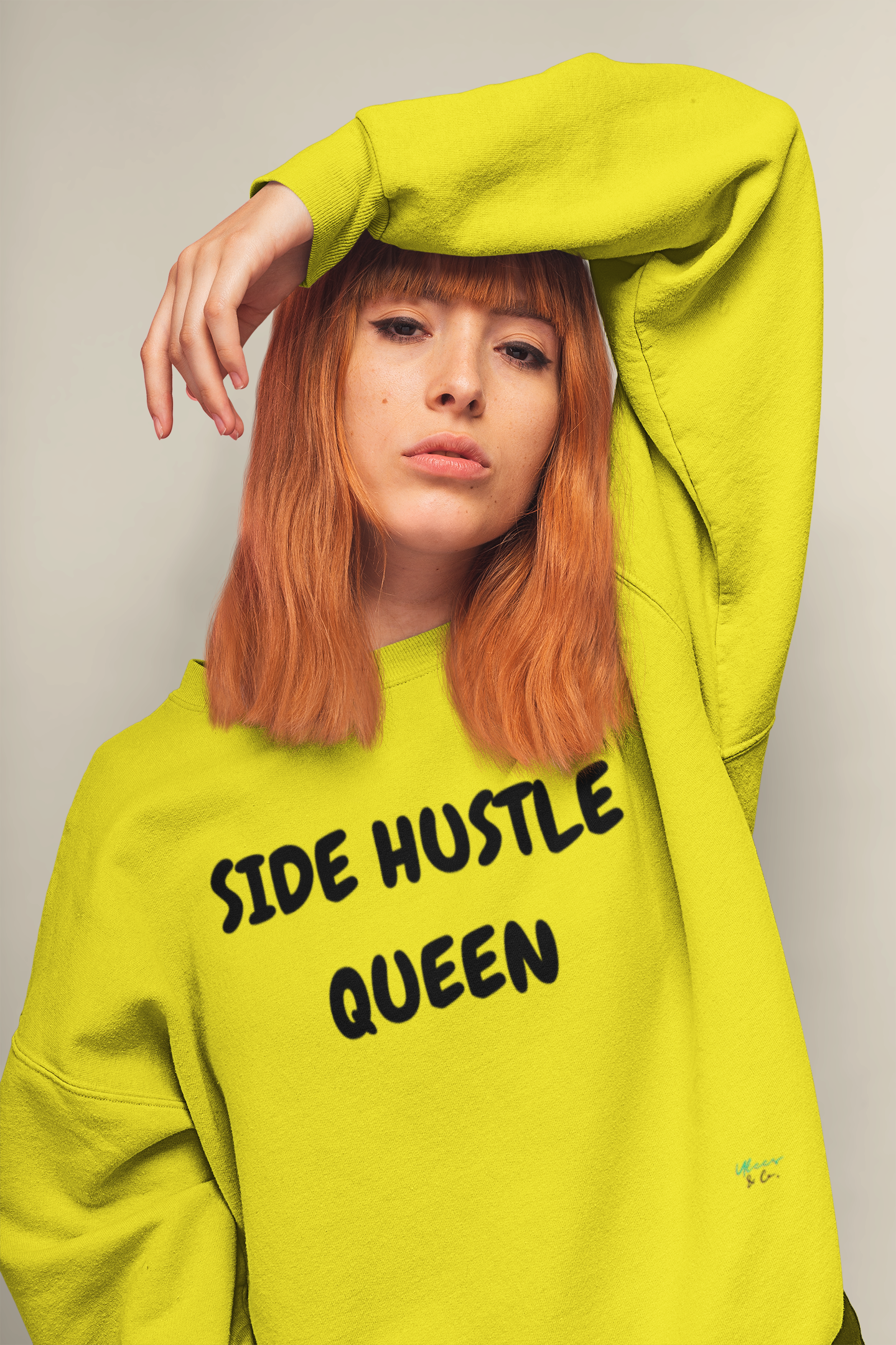 SIDE HUSTLE QUEEN SWEATSHIRT IN TEXT ONLY GRAPHIC UNISEX CREWNECK PULLOVER SWEATSHIRT ENTREPRENEUR SWEATSHIRTS SWEATER  SIDE HUSTLE JOBS SWEATSHIRTS FOR WOMEN SWEATSHIRTS FOR MEN GIFT IDEAS