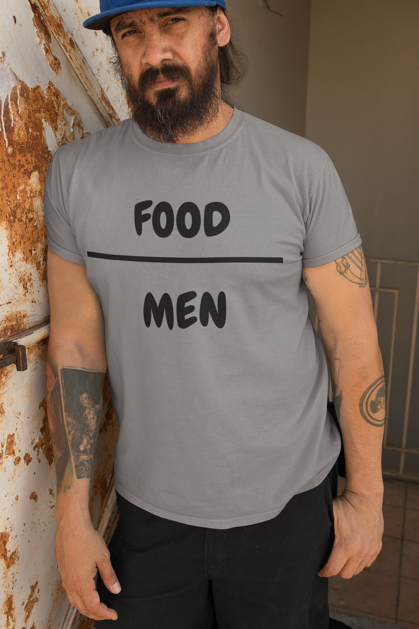 FOOD OVER MEN T-SHIRT TEXT ONLY GRAPHIC UNISEX TSHIRT FUNNY SAYINGS T SHIRT SARCASTIC SAYINGS T-SHIRT FOODIE SHIRTS SARCASM TEES GIFTS FOR WOMEN GIFT FOR MEN