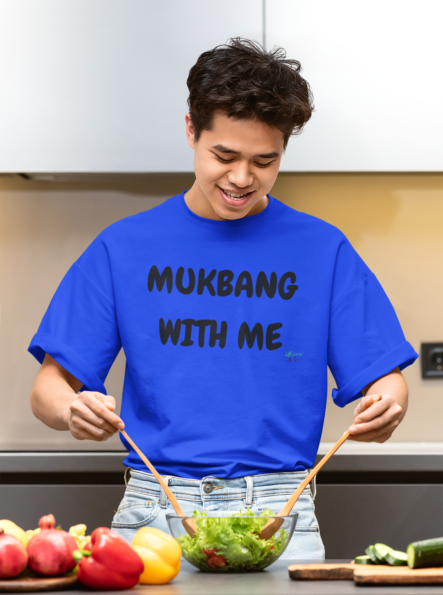 MUKBANG WITH ME T-SHIRT TEXT ONLY GRAPHIC UNISEX TSHIRT FUNNY SAYINGS T SHIRT SARCASTIC SAYINGS T-SHIRT FOODIE SHIRTS SARCASM TEES GIFTS FOR WOMEN GIFT FOR MEN