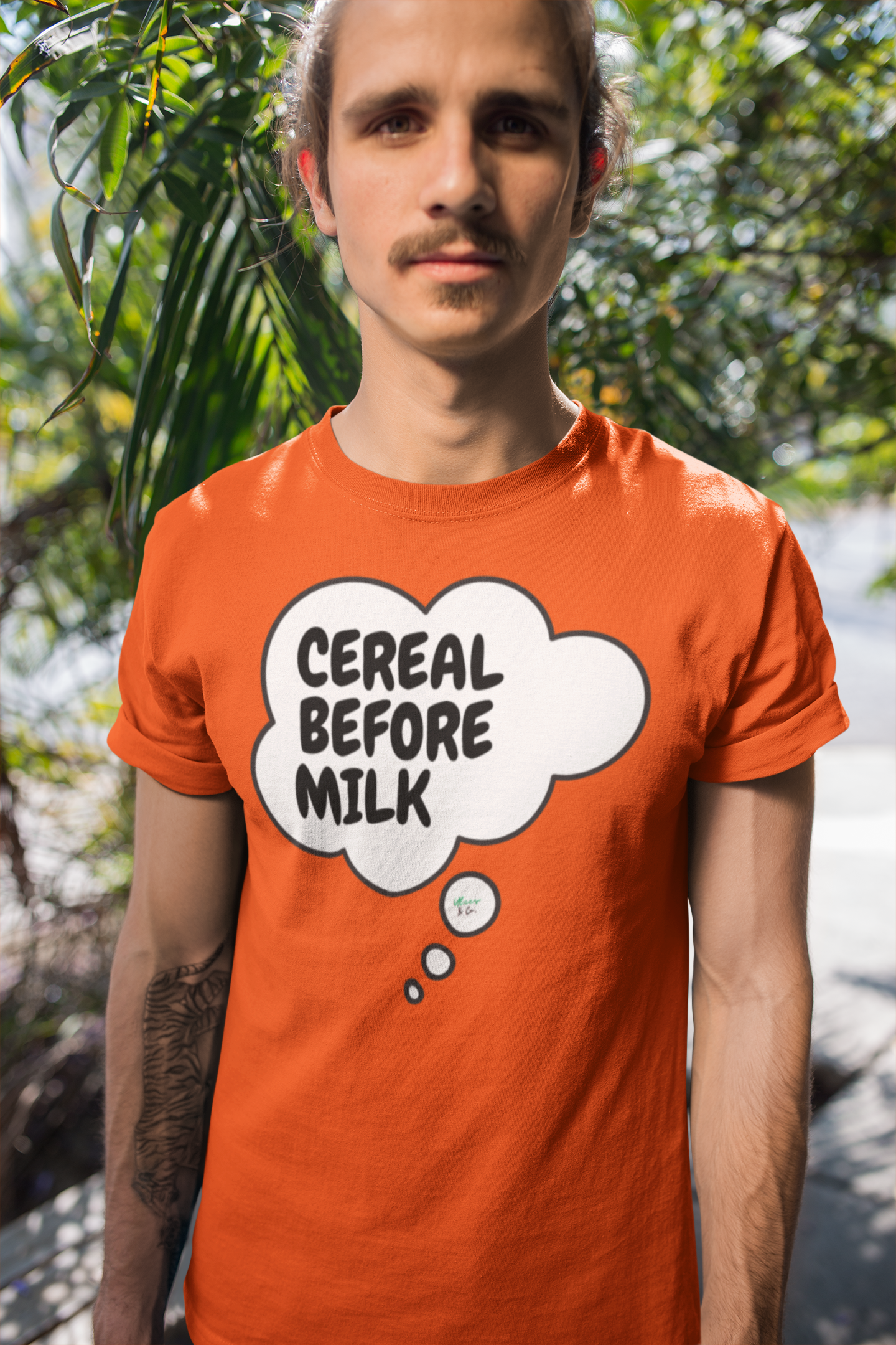 CEREAL BEFORE MILK T-SHIRT UNIQUE GRAPHIC UNISEX THOUGHT BUBBLE SHIRT STREETWEAR FASHION FUNNY SAYINGS TEES SARCASTIC SAYINGS T-SHIRT HILARIOUS SHIRTS SARCASM TEES BIRTHDAY GIFTS FOR WOMEN GIFT FOR MEN CLOTHING BRAND WOMEN WEAR MEN WEAR