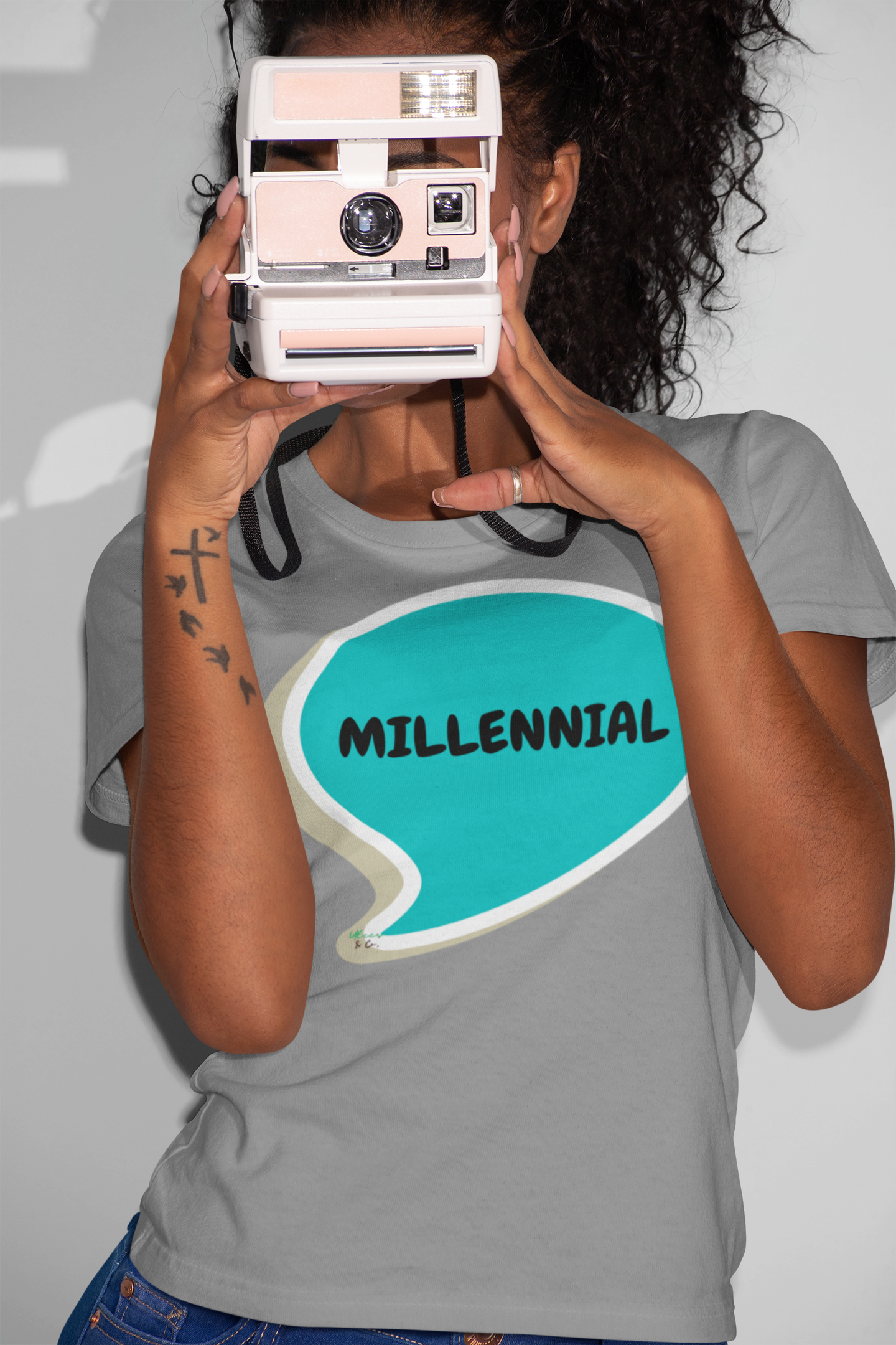 MILLENNIAL IN SPEECH BUBBLE GRAPHIC UNISEX T-SHIRT MILLENNIAL HUMOR TEES GIFT FOR MEN SHIRTS GIFTS FOR MILLENNIAL OUTFITS TSHIRTS GIFTS FOR MEN MILLENNIAL QUOTES GIFTS