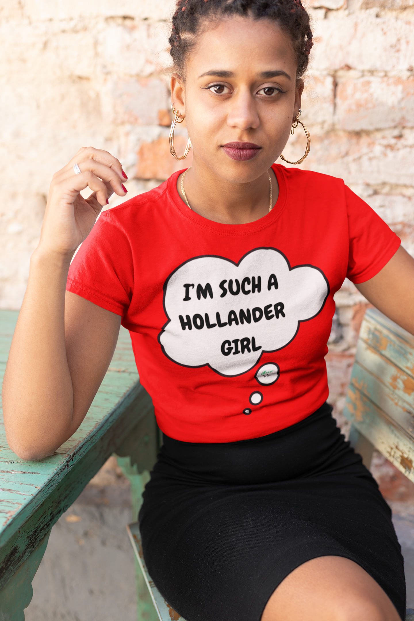 I'M SUCH A HOLLANDER GIRL T-SHIRT IN THOUGHT BUBBLE GRAPHIC UNISEX T-SHIRT HEATED RIVALRY GIFT SHIRTS ILYA ROZANOV TEE FOR WOMEN FOR MEN HOCKEY PLAYER SHIRTS FOR GIFTS JERSEY NUMBER T-SHIRT
