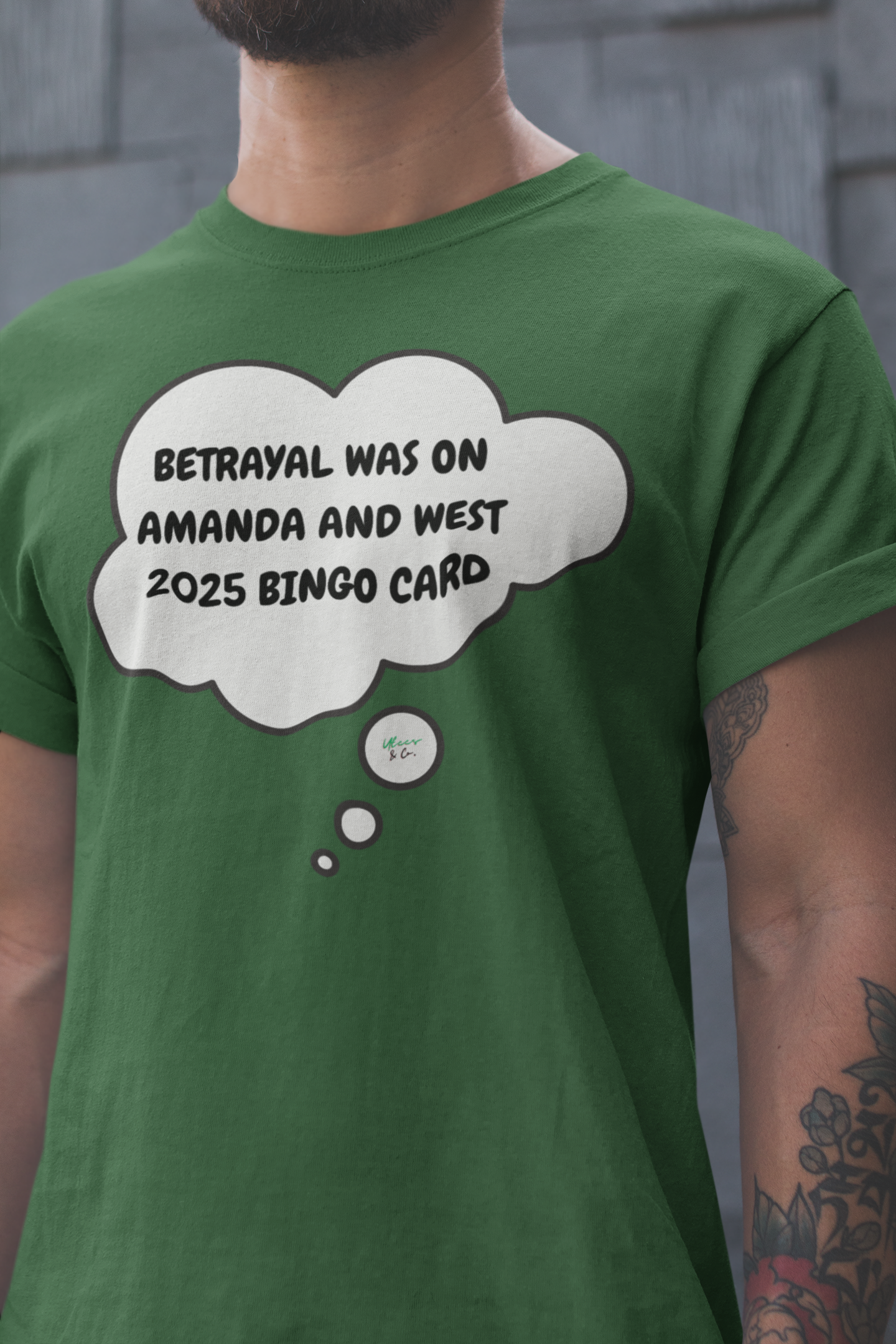 BETRAYAL WAS ON AMANDA AND WEST 2025 BINGO CARD T-SHIRT SUMMER HOUSE INSPIRED TEES IN THOUGHT BUBBLE BRAVO DRAMA TEE SHIRTS UNIQUE GRAPHIC UNISEX T-SHIRTS GIFT FOR SARCASTIC TSHIRT CIARA MILLER AMANDA BATULA WEST WILSON MEN GIFT FOR WOMEN TEE FOR MEN