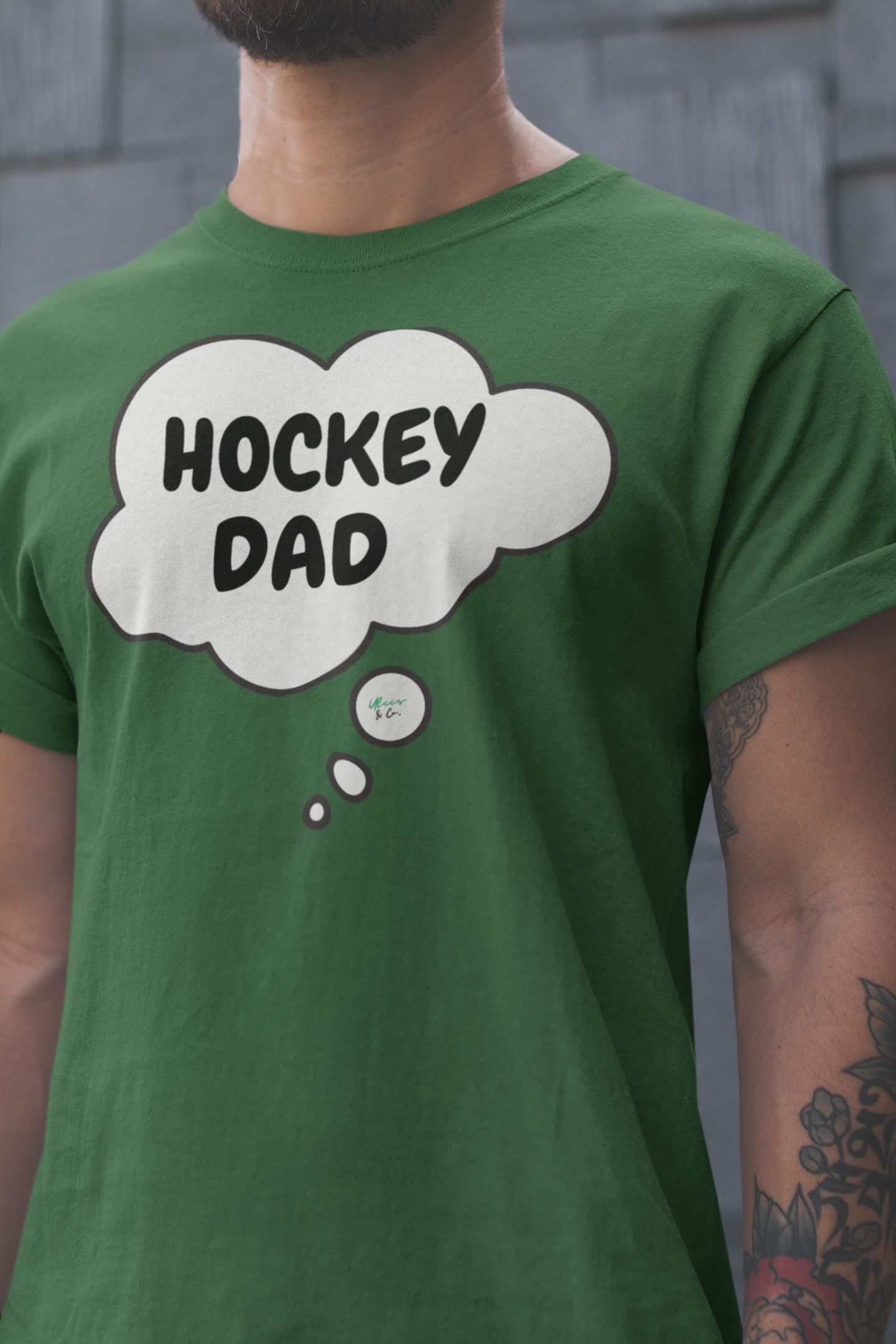 HOCKEY T-SHIRTS HOCKEY DAD TSHIRT UNIQUE GRAPHIC UNISEX TEES IN THOUGHT BUBBLE DESIGN FIRST TIME DAD T-SHIRT HOCKEY FANS TEES FATHER'S DAY GIFT FOR MEN SHIRTS GIFTS FOR NEW FATHER TSHIRTS GIFTS FOR MEN CELEBRATION GIFTS FOR DAD