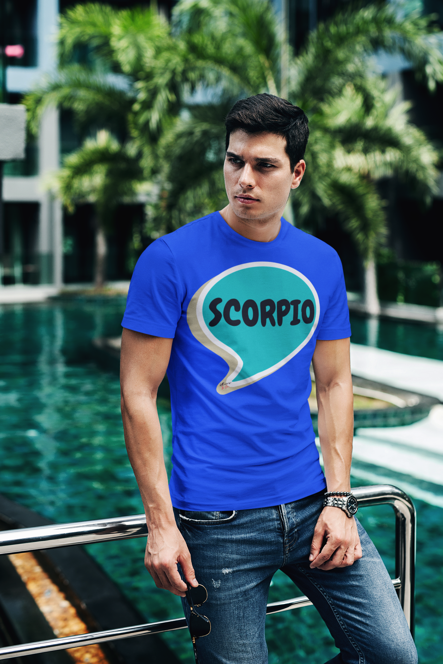 SCORPIO ZODIAC SIGN T-SHIRT IN SPEECH BUBBLE SCORPIO HOROSCOPE BIRTHDAY SIGN GIFT FOR BIRTHDAY SCORPIO SEASON SCORPIO ASTROLOGY SIGN T SHIRT