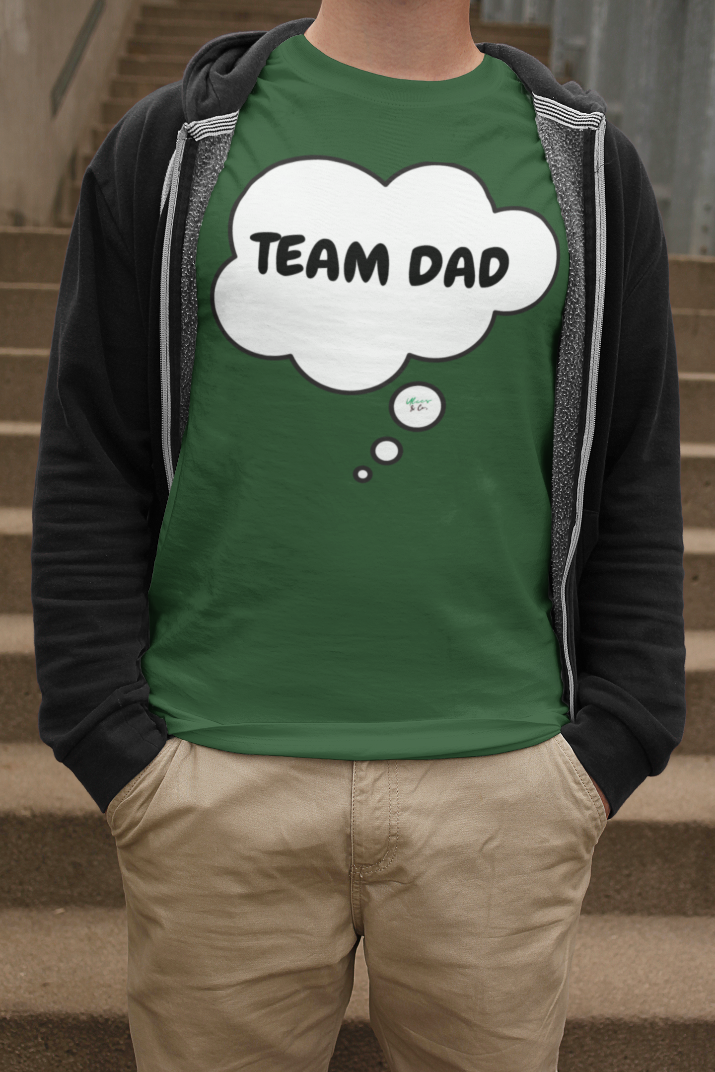 HUSBAND GIFT TEAM DAD TSHIRTS GIFT FOR DAD'S THANK YOU DAD TSHIRTS FOR FIRST TIME DAD'S SHIRTS UNIQUE GRAPHIC UNISEX T-SHIRT IN THOUGHT BUBBLE GIFT NEW DAD GIFT BIRTHDAY GIFT FOR GRANDPA GIFT FROM KIDS FOR DAD TEES FOR FATHER'S DAY DAD GIFT IDEA