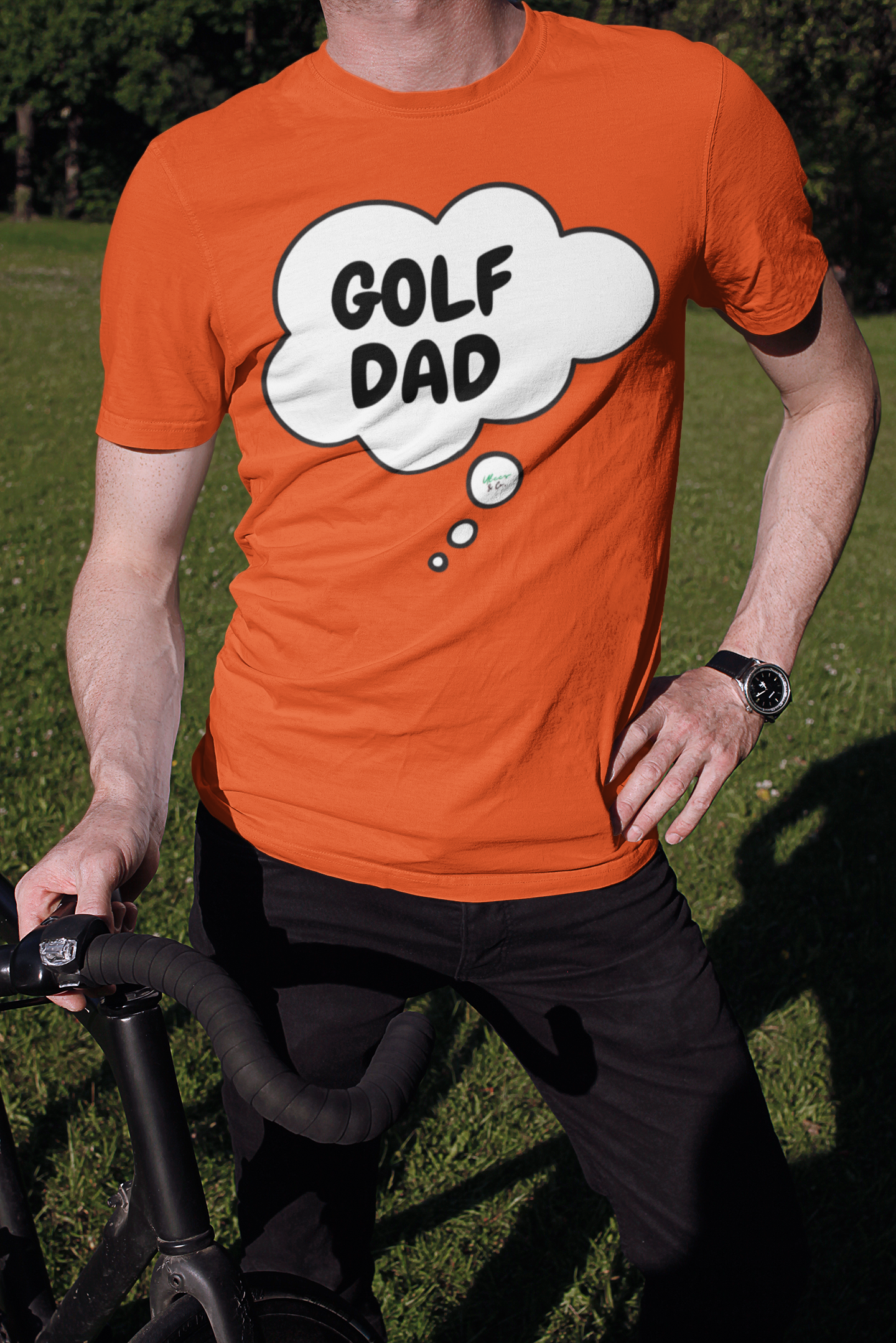 GOLF TSHIRT FOR DAD GOLF DAD TEE UNCLE GIFT IN THOUGHT BUBBLE GRAPHIC HUSBAND GIFT APPRECIATE DAD GIFT DAD BIRTHDAY GIFT FOR NEW DAD TEES GIFT FOR DAD GIFT FROM KIDS GIFT BONUS DAD GIFT TSHIRTS FOR FOR MEN