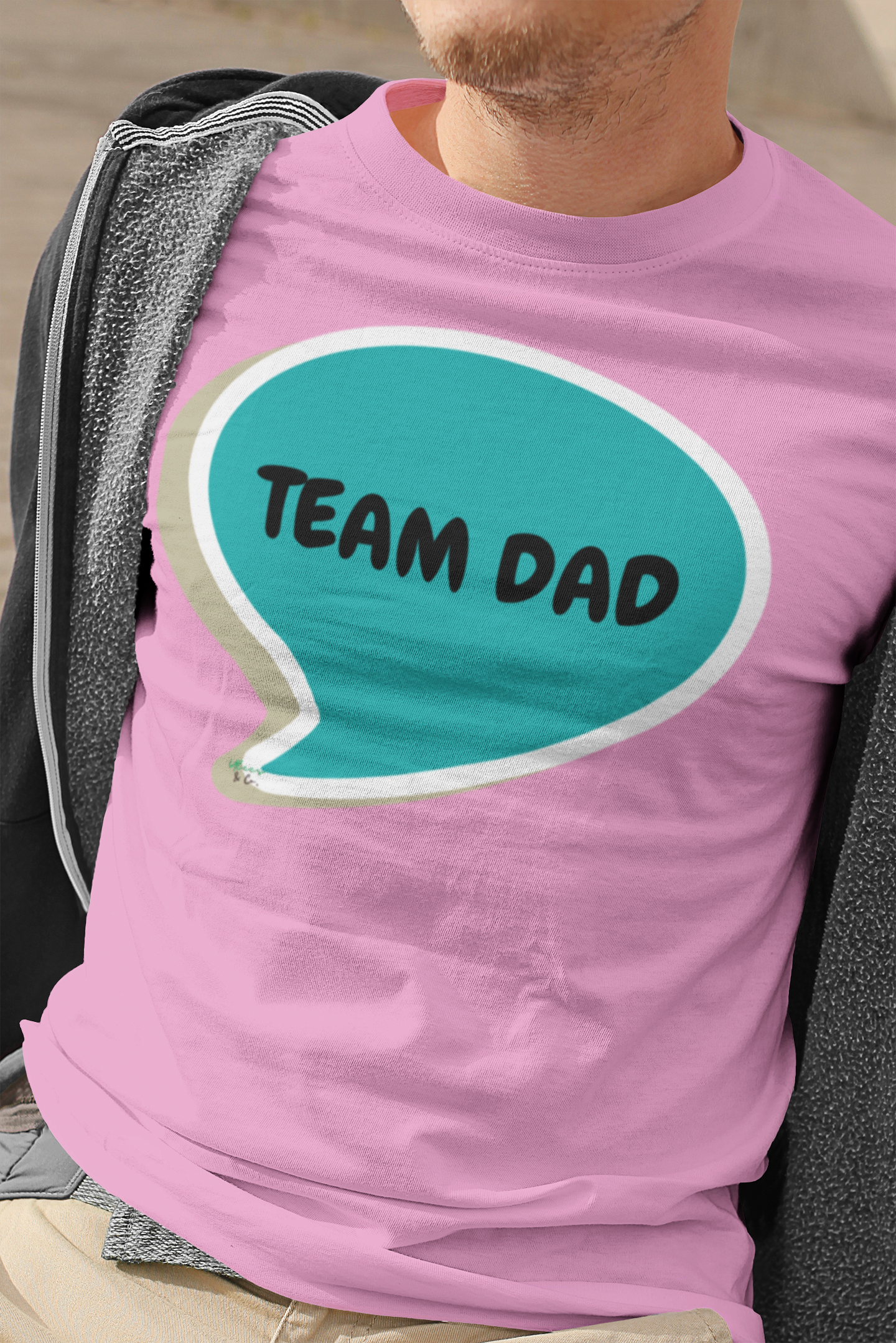 BIRTHDAY GIFT FOR DAD GIFT TEAM DAD TSHIRTS HUSBAND GIFT FOR DAD'S THANK YOU DAD TSHIRTS FOR FIRST TIME DAD'S SHIRTS UNIQUE GRAPHIC UNISEX T-SHIRT IN SPEECH BUBBLE GIFT NEW DAD GIFT FOR GRANDPA GIFT FROM KIDS FOR DAD TEES FOR FATHER'S DAY DAD GIFT IDEA