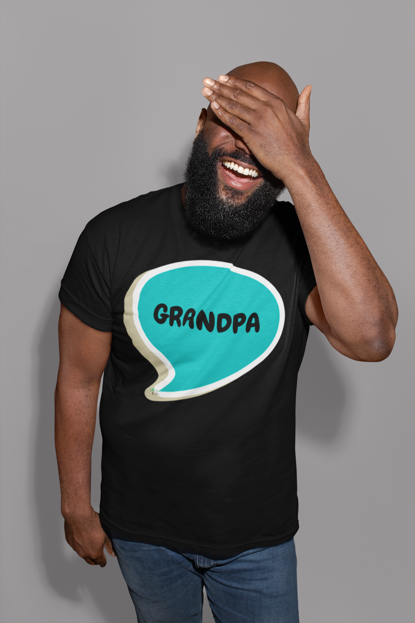 GRANDPA T-SHIRTS GIFT FOR GRANDPA TSHIRTS FOR HUSBAND THANK YOU GRANDPA TSHIRTS FOR FIRST TIME GRANDPA'S SHIRTS BIRTHDAY GIFT FOR GRANDPA UNIQUE GRAPHIC UNISEX T-SHIRT IN SPEECH BUBBLE GIFT NEW GRANDPA GIFT TEES FOR FATHER'S DAY DAD GIFT IDEA