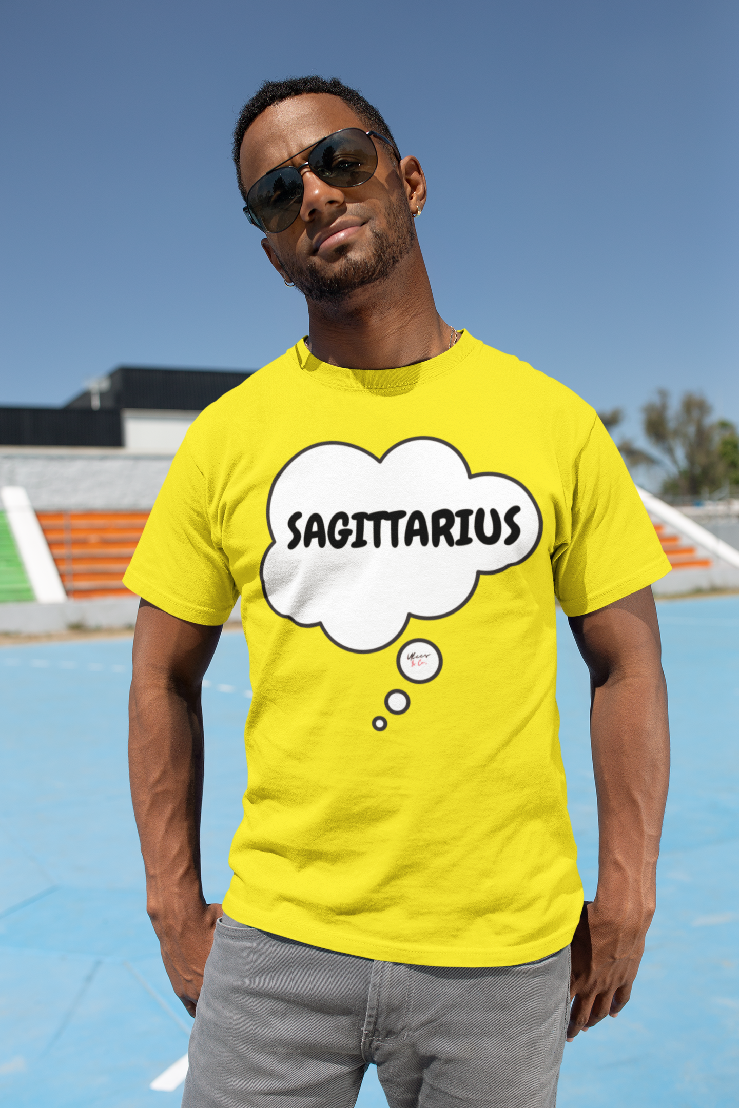 SAGITTARIUS ZODIAC SIGN T-SHIRT IN THOUGHT BUBBLE SAGITTARIUS HOROSCOPE BIRTHDAY SIGN GIFT FOR BIRTHDAY SCORPIO SEASON SAGITTARIUS ASTROLOGY SIGN T SHIRT