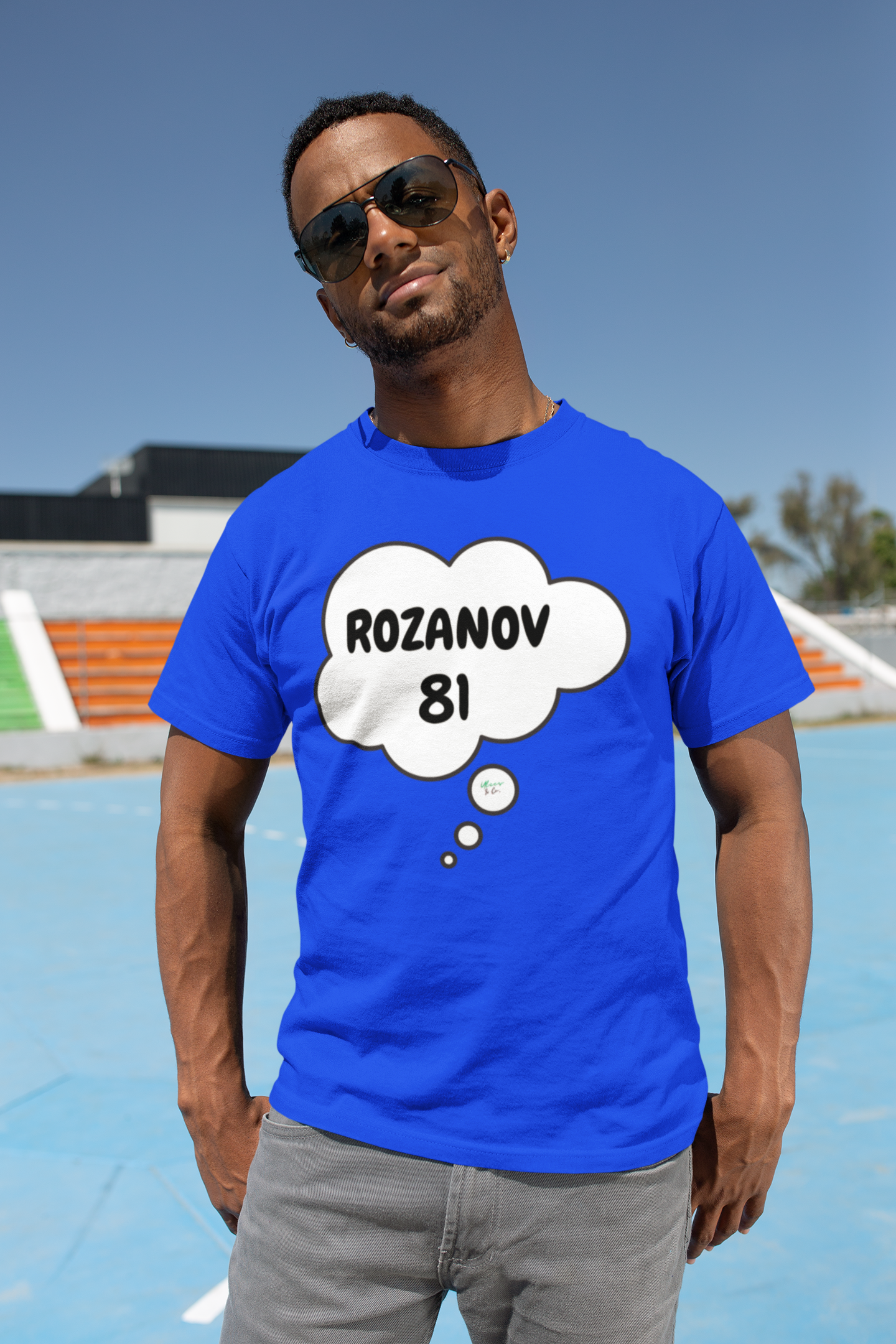 ROZANOV 81 T-SHIRT IN THOUGHT BUBBLE GRAPHIC UNISEX T-SHIRT HEATED RIVALRY GIFT SHIRTS ILYA ROZANOV TEE FOR WOMEN FOR MEN HOCKEY PLAYER SHIRTS FOR GIFTS JERSEY NUMBER T-SHIRT