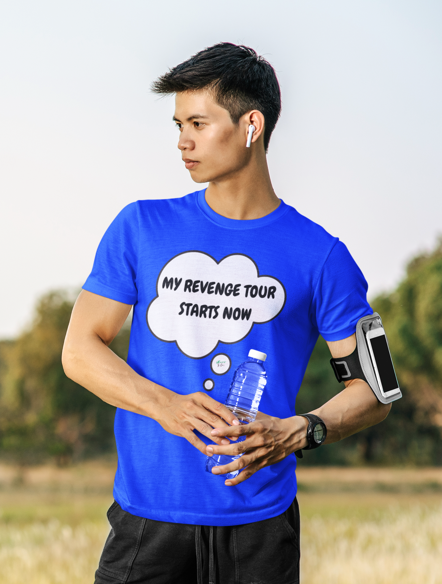 MY REVENGE TOUR STARTS NOW  T-SHIRT IN THOUGHT BUBBLE UNISEX TSHIRT FUNNY SAYINGS T SHIRT SARCASTIC SAYINGS T-SHIRT SARCASM TEES
