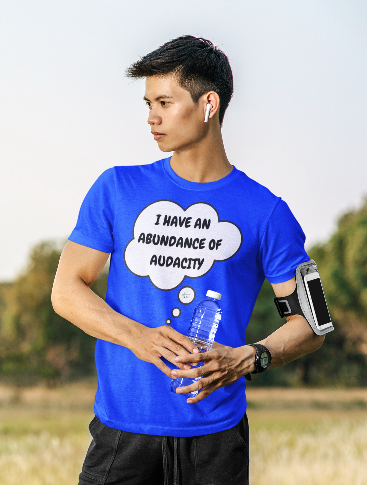 I HAVE AN ABUNDANCE OF AUDACITY T-SHIRT IN THOUGHT BUBBLE UNISEX TSHIRT FUNNY SAYINGS T SHIRT SARCASTIC SAYINGS T-SHIRT SARCASM TEES