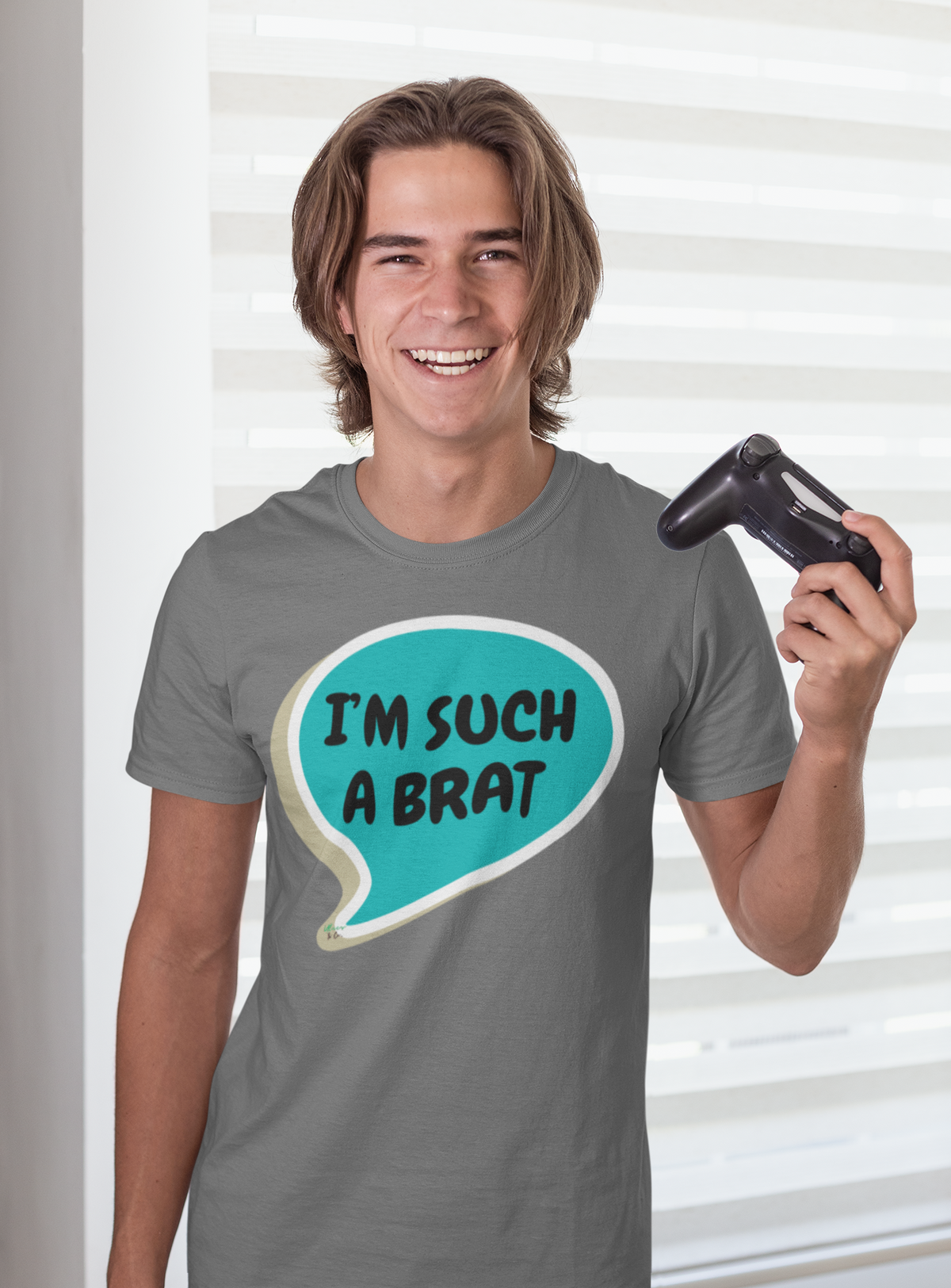 I AM SUCH A BRAT T-SHIRT UNIQUE GRAPHIC UNISEX IN SPEECH BUBBLE DESIGN SHIRT CASUAL STREETWEAR FASHION FUNNY SAYINGS TEES SARCASTIC TEES BIRTHDAY GIFTS WOMEN SHIRTS FOR MEN