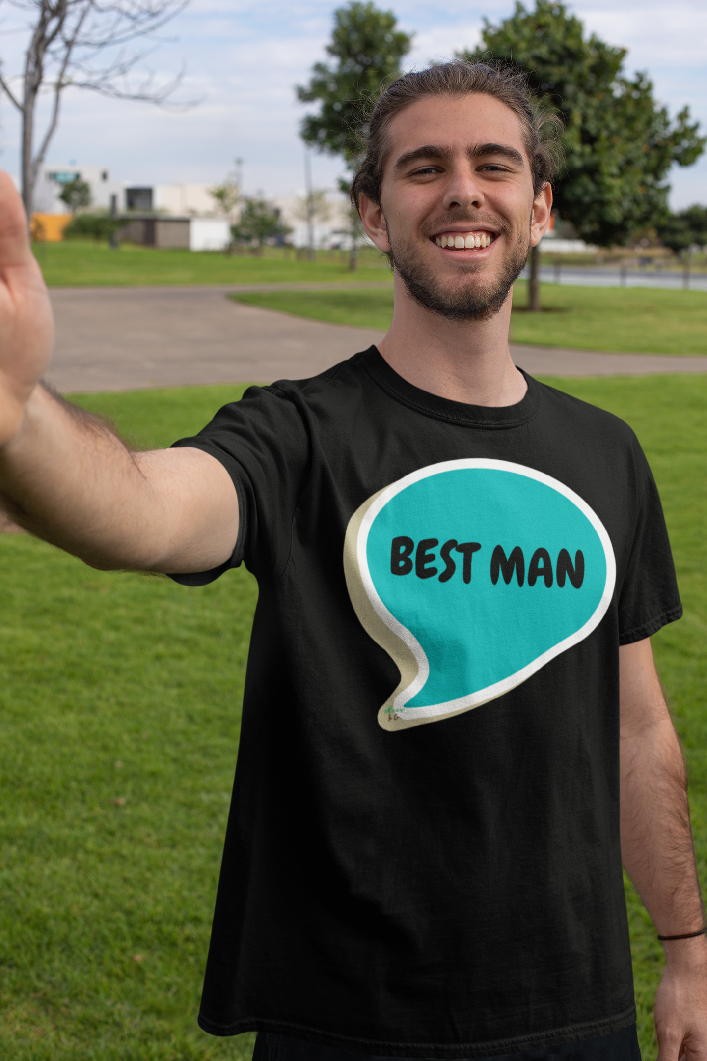 BEST MAN T-SHIRT SPEECH BUBBLE WEDDING GIFT MARRIED T-SHIRT BACHELOR PARTY GIFT GROOMSMEN GIFT FOR HUSBAND GIFT FOR FIANCÉ GIFT FOR MARRIAGE