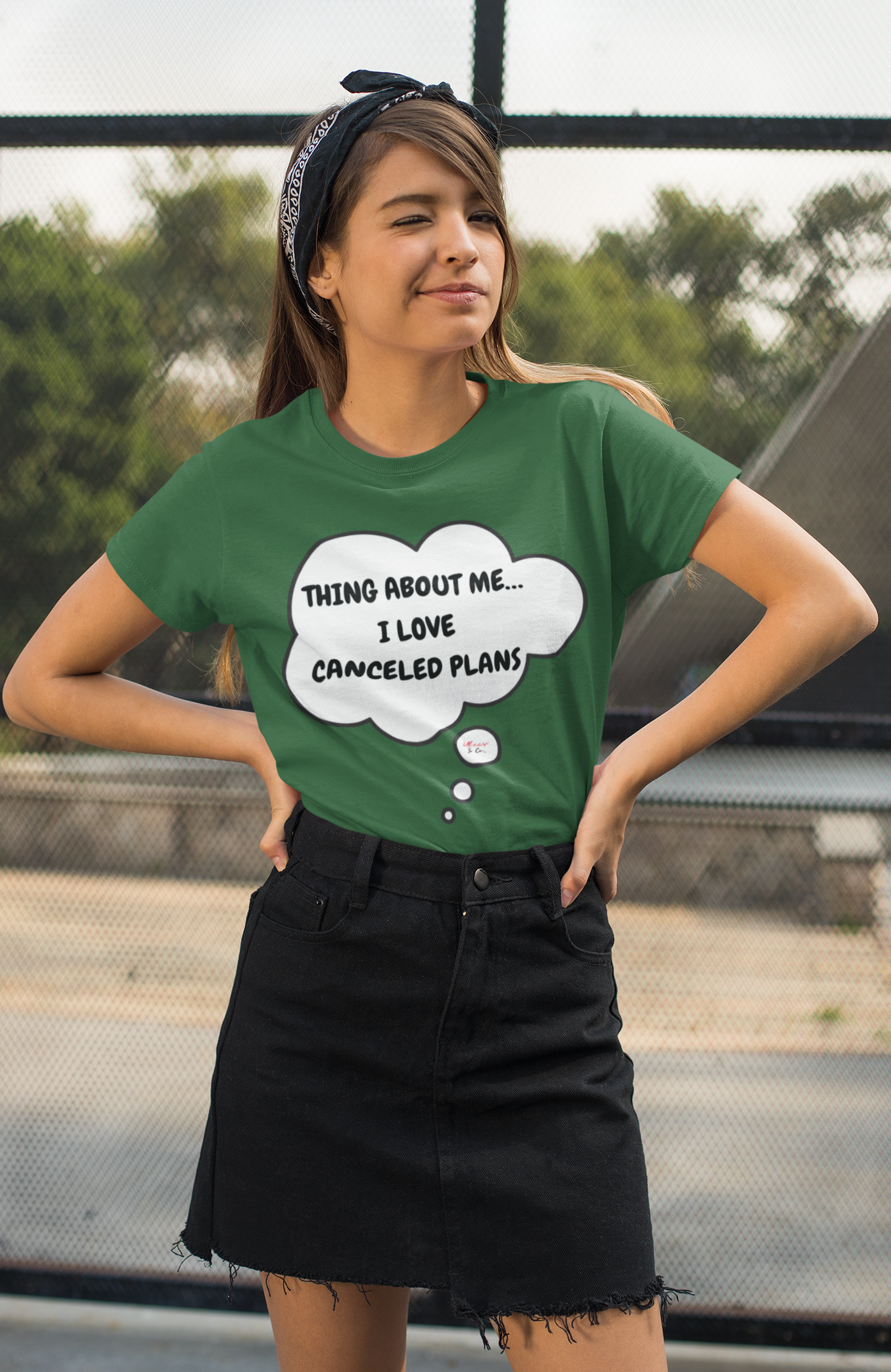 THING ABOUT ME... I LOVE CANCELED PLANS T-SHIRT IN THOUGHT BUBBLE UNISEX T SHIRT ADULT HUMOR FOR WOMEN SARCASTIC T-SHIRTS FOR MEN GRAPHIC TEES GIFT FUNNY SAYINGS