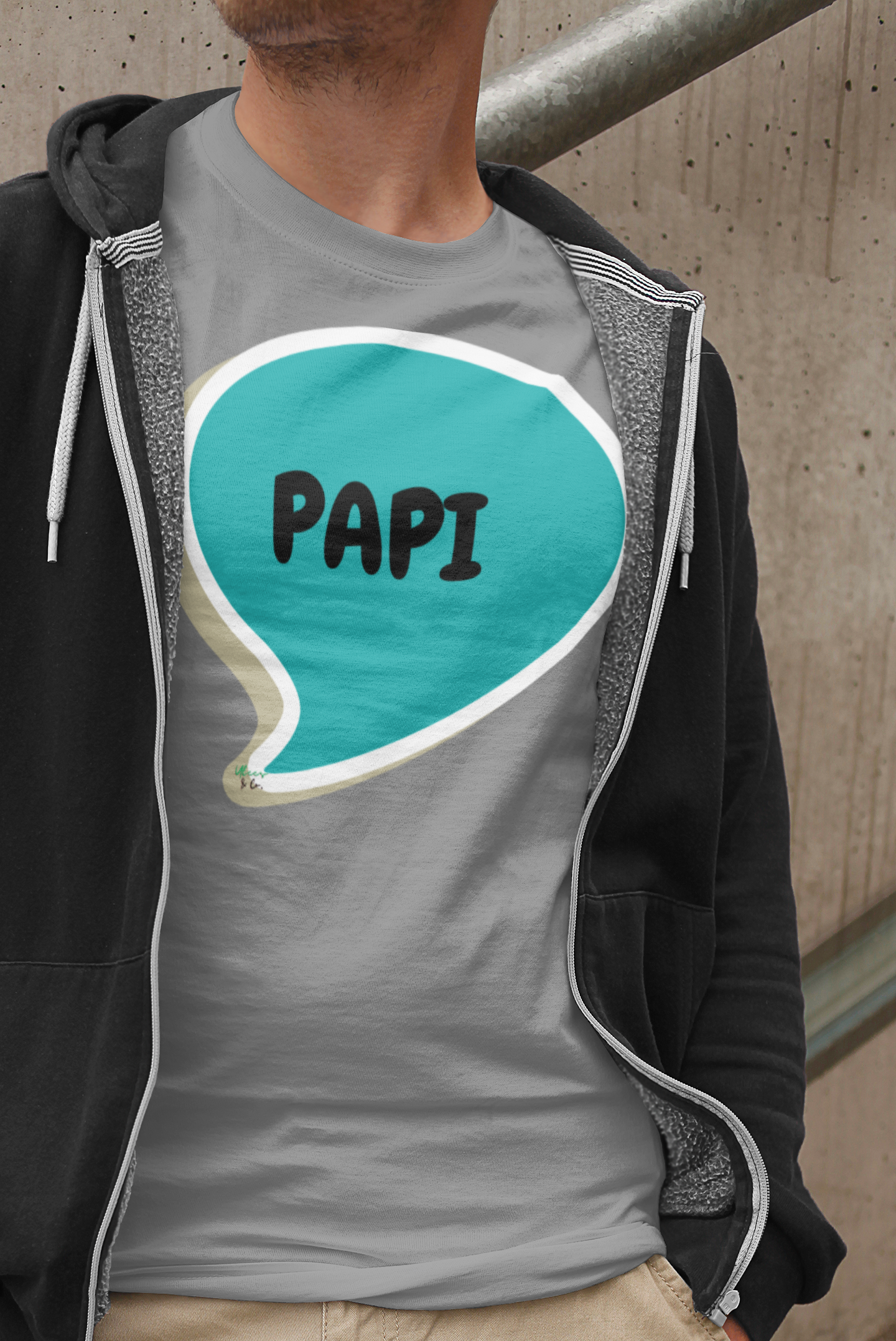 SHIRTS FOR DAD'S GIFTS FOR PAPI T-SHIRTS THANK YOU PAPI TSHIRTS FOR FIRST TIME DAD'S SHIRTS GRAPHIC UNISEX T-SHIRT IN SPEECH BUBBLE GIFT NEW DAD GIFTS BIRTHDAY GIFT FOR GRANDPA GIFT FROM KIDS FOR DAD TEES FOR FATHER'S DAY