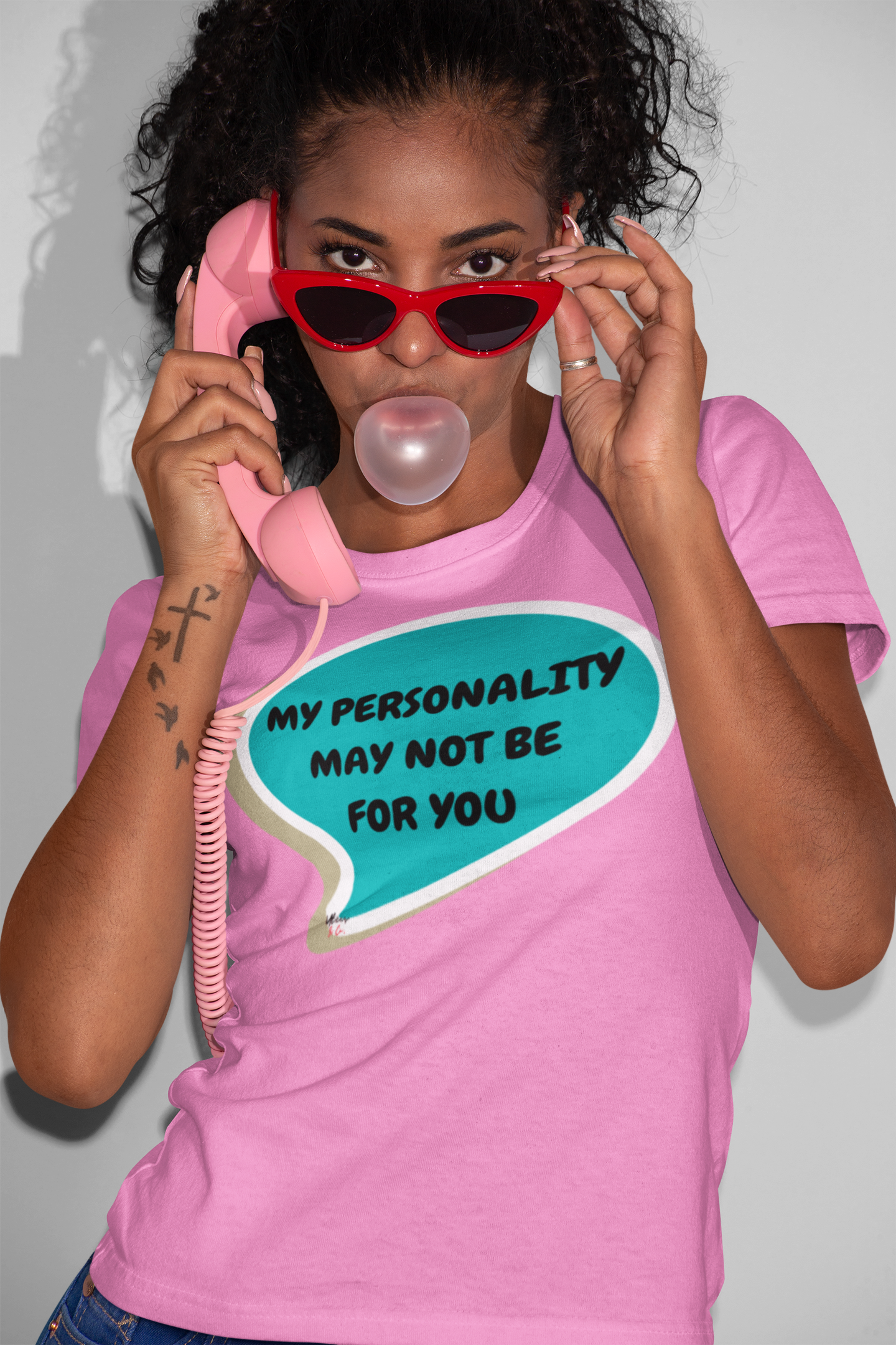 MY PERSONALITY MAY NOT BE FOR YOU T-SHIRT IN SPEECH BUBBLE UNISEX TSHIRT FUNNY SAYINGS T SHIRT SARCASTIC SAYINGS T-SHIRT SARCASM TEES