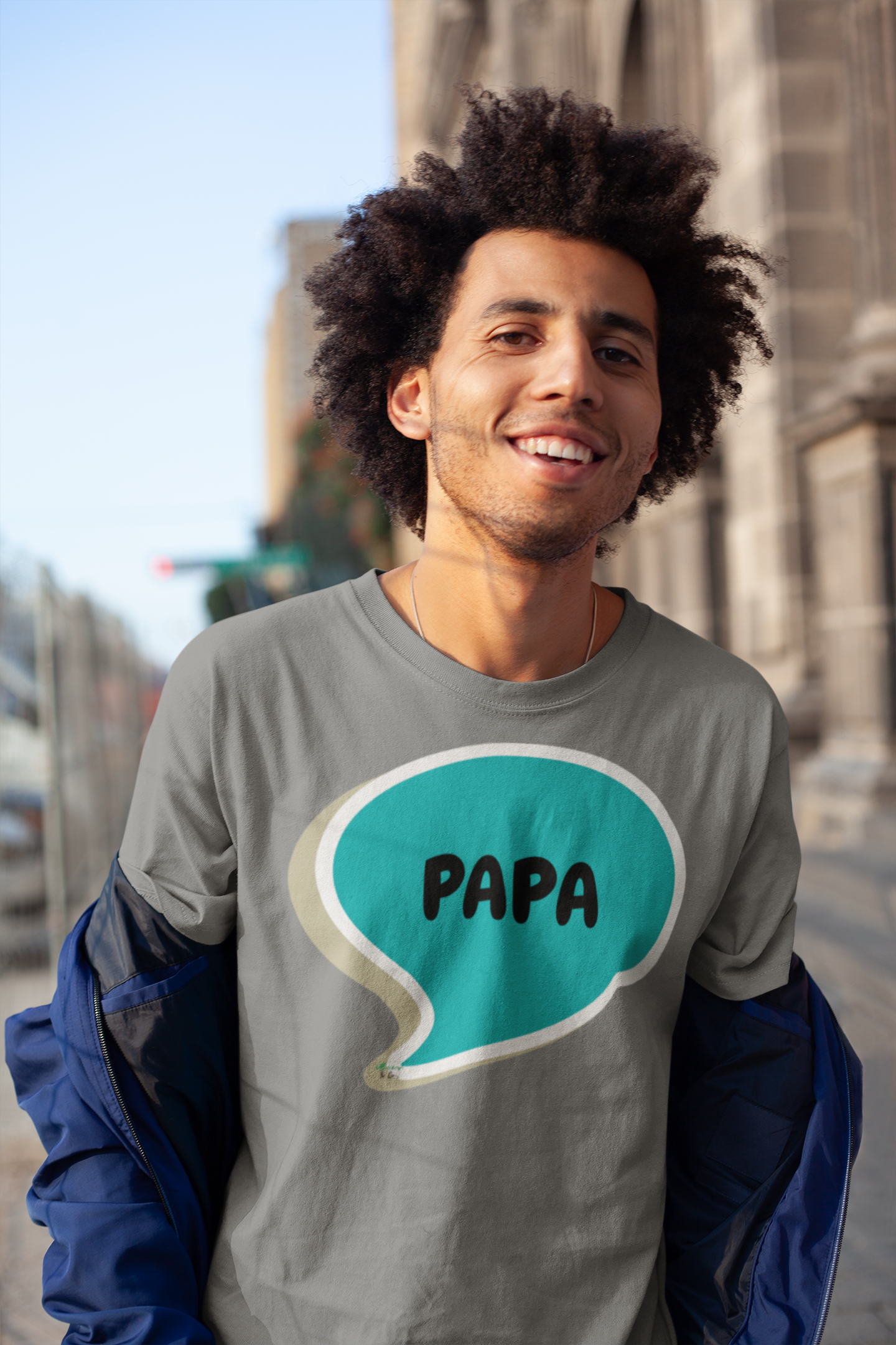 GIFT FOR DAD GIFT PAPA TSHIRTS FOR HUSBAND THANK YOU DAD TSHIRTS FOR FIRST TIME DAD'S SHIRTS BIRTHDAY GIFT FOR DAD UNIQUE GRAPHIC UNISEX T-SHIRT IN SPEECH BUBBLE GIFT NEW DAD GIFT FOR GRANDPA GIFT FROM KIDS FOR PAPA TEES FOR FATHER'S DAY DAD GIFT IDEA